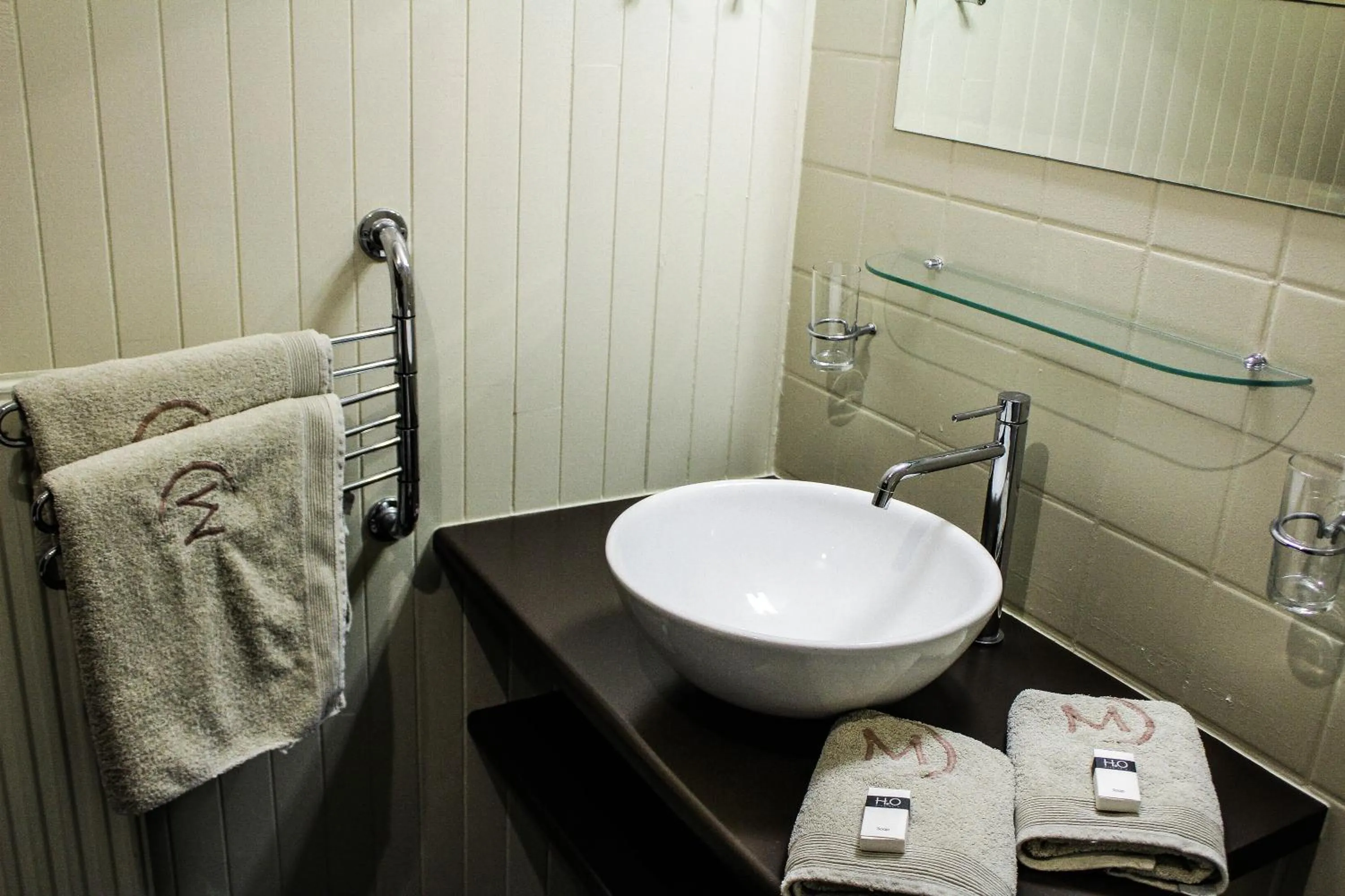 Bathroom in Hotel De Maretak