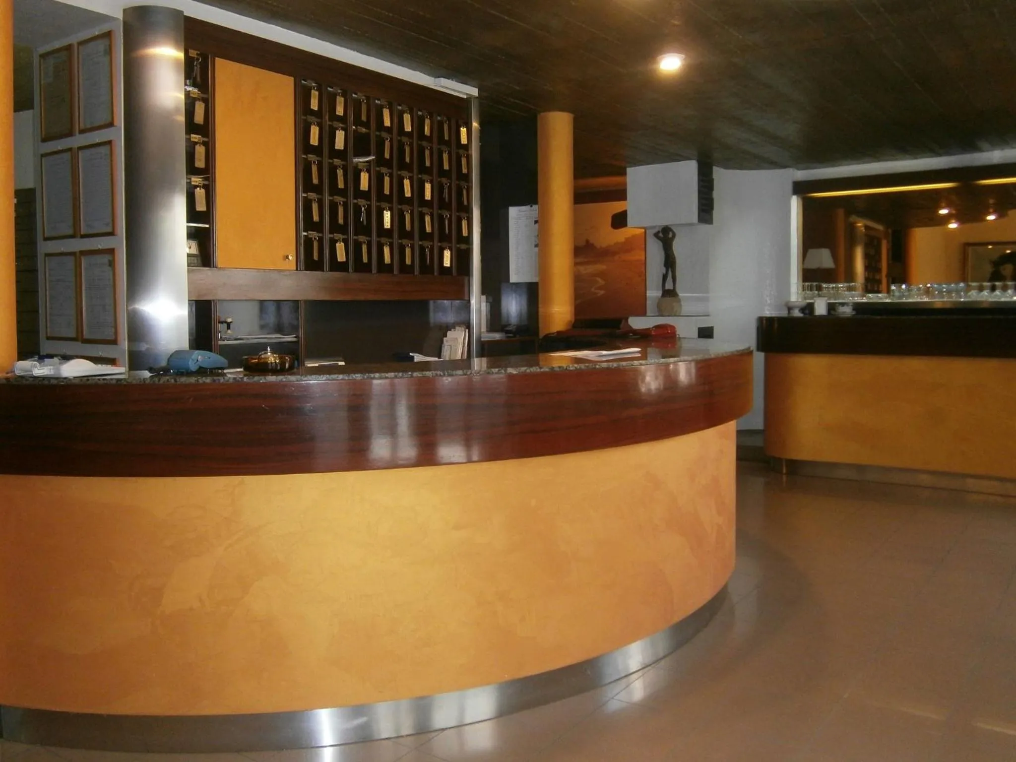 Lobby or reception in Hotel Corona