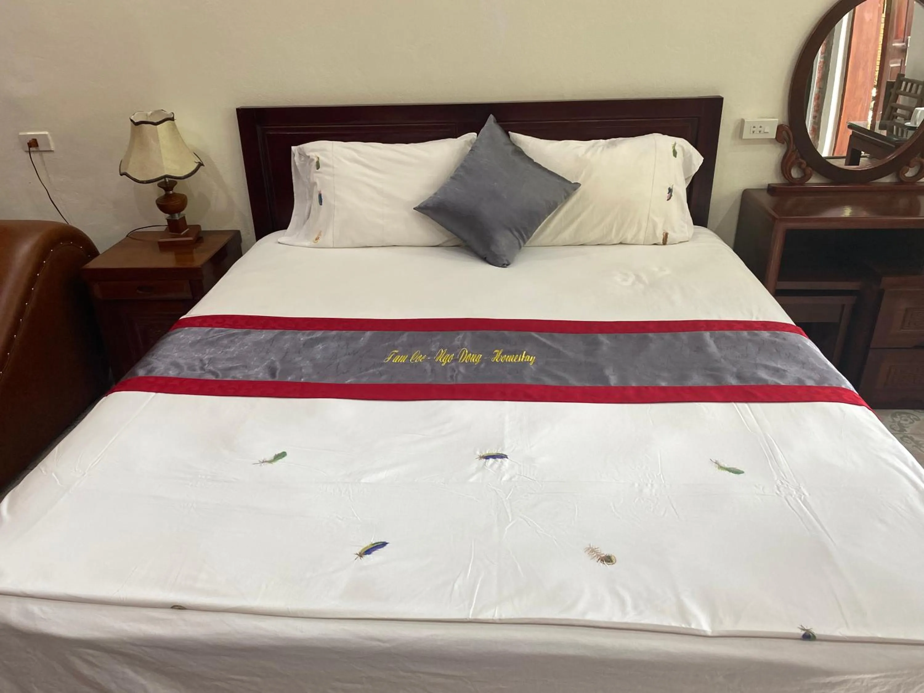 Bed in Tam Coc Ngo Đong Homestay