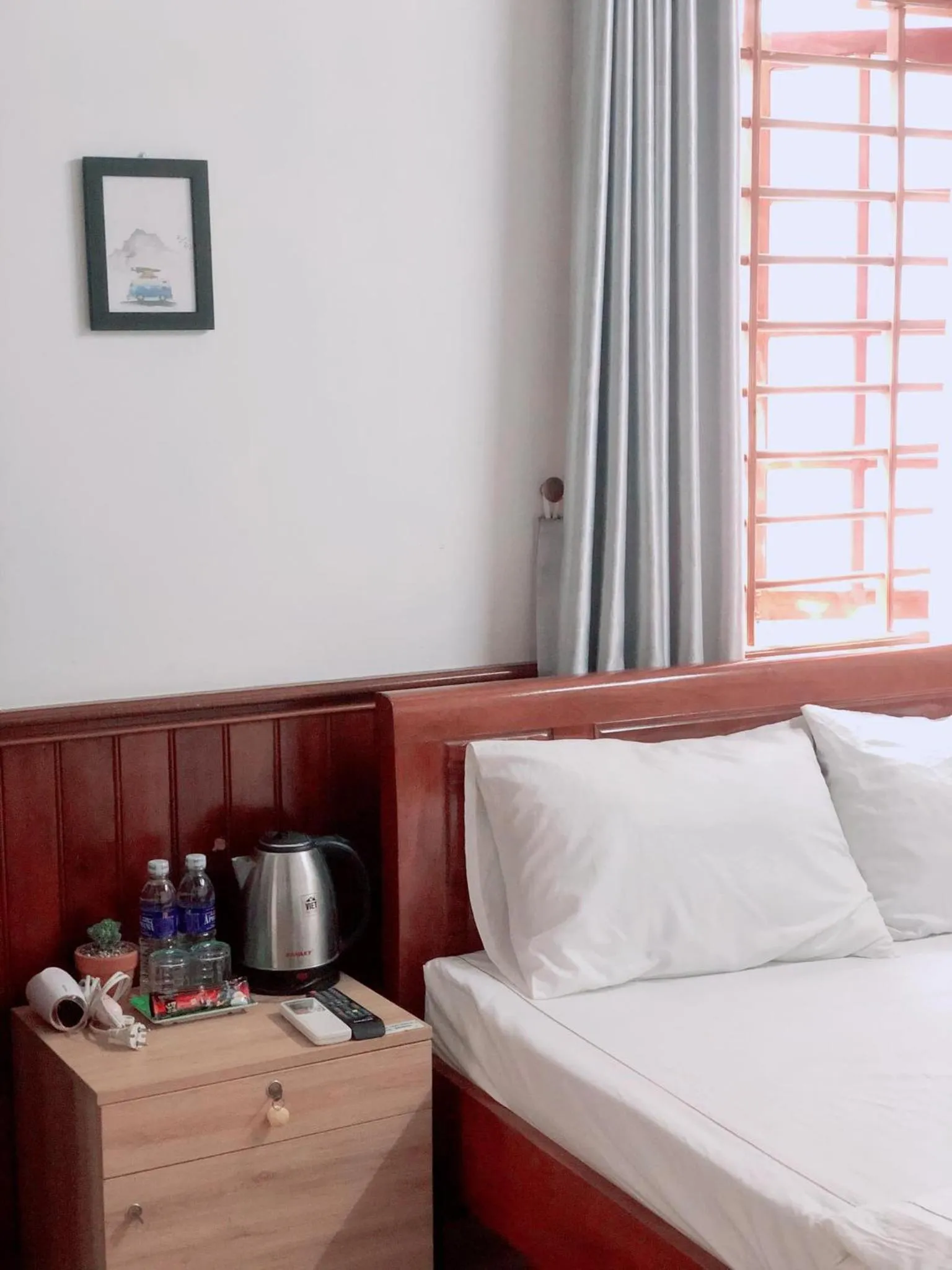 Bed in VIỆT Hostel