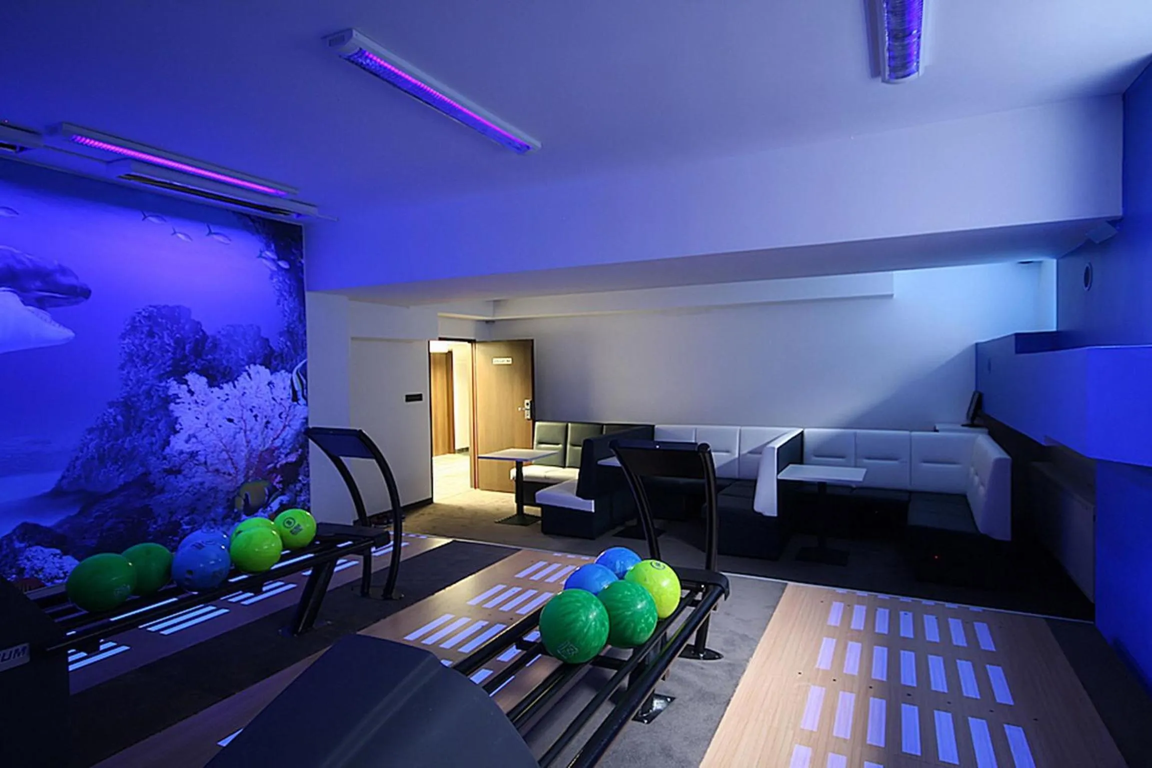 Bowling in Hotel Grafit