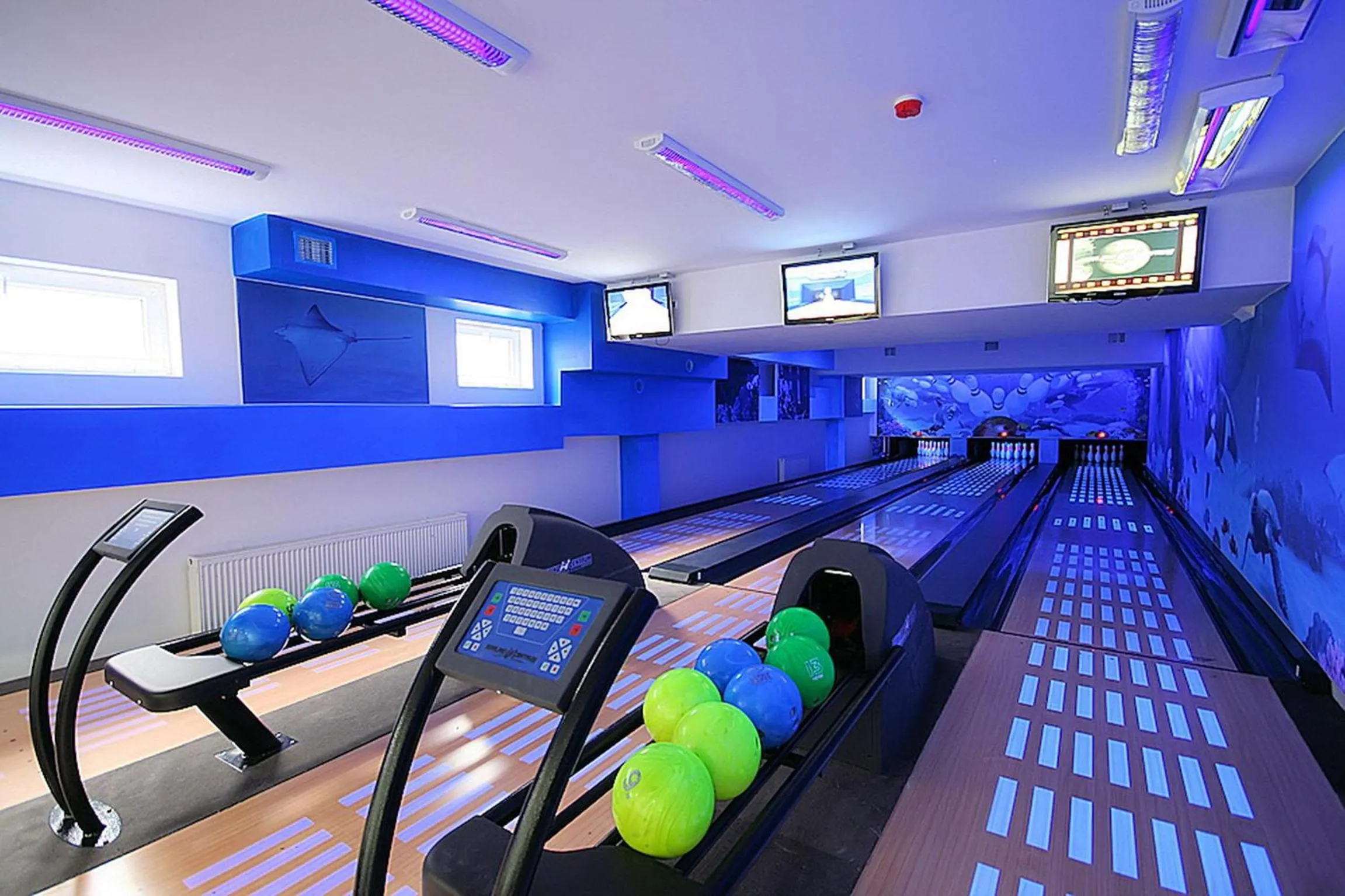 Bowling in Hotel Grafit