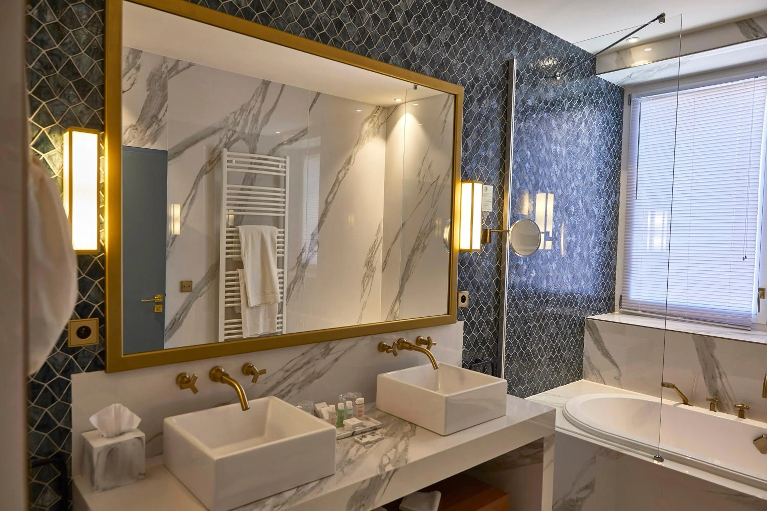 Bathroom in Olivier Leflaive Hôtel Restaurants