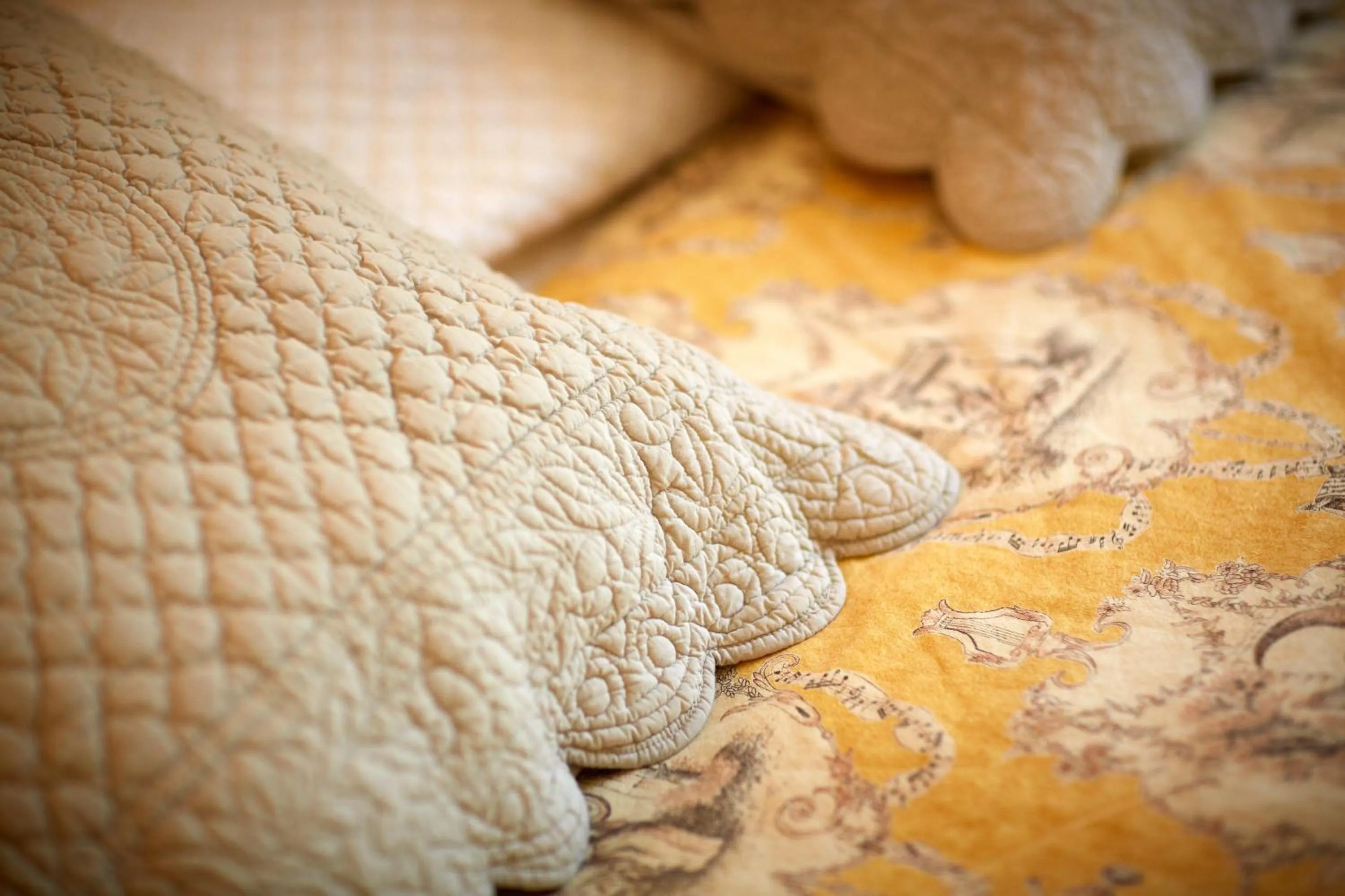 Decorative detail in Olivier Leflaive Hôtel Restaurants