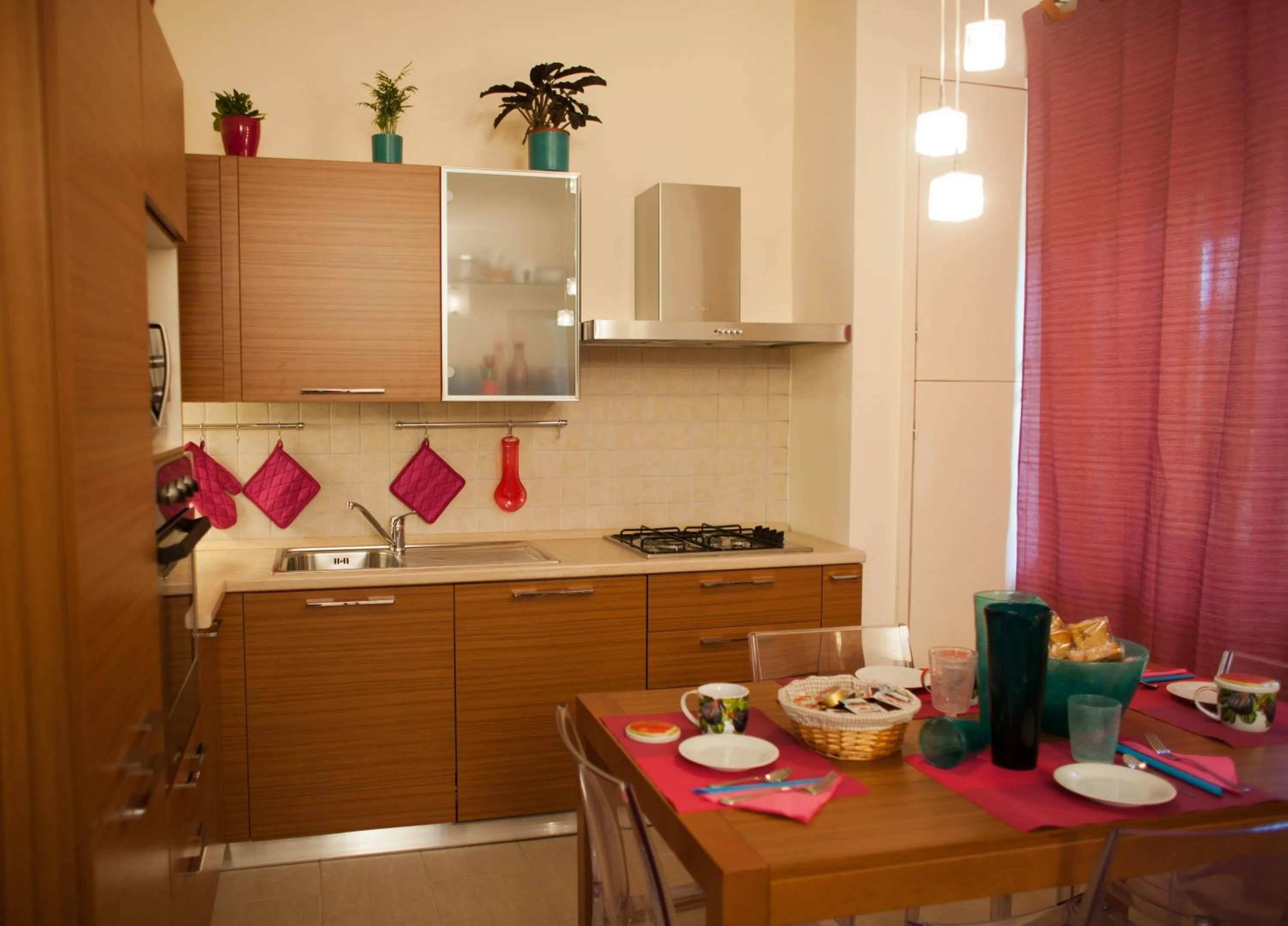 Communal lounge/ TV room in B&B Al Calcandola