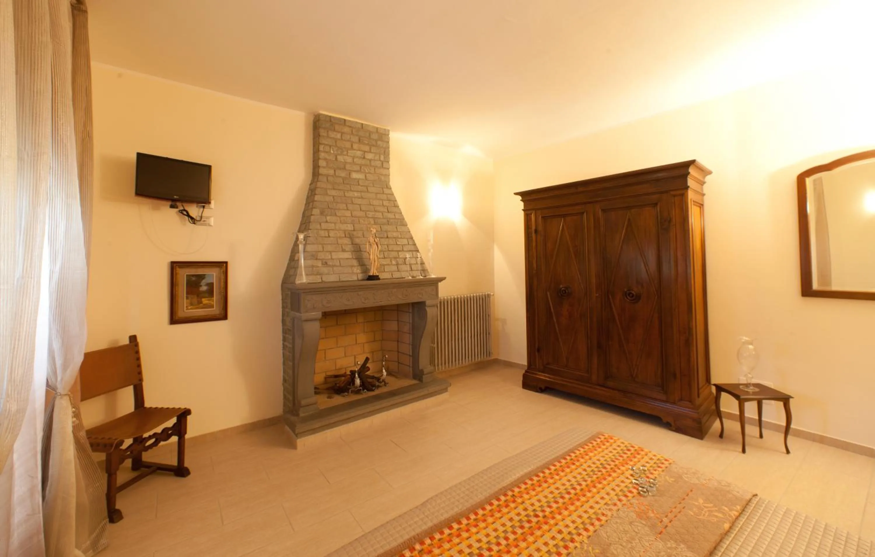 Decorative detail, Bed in B&B Al Calcandola