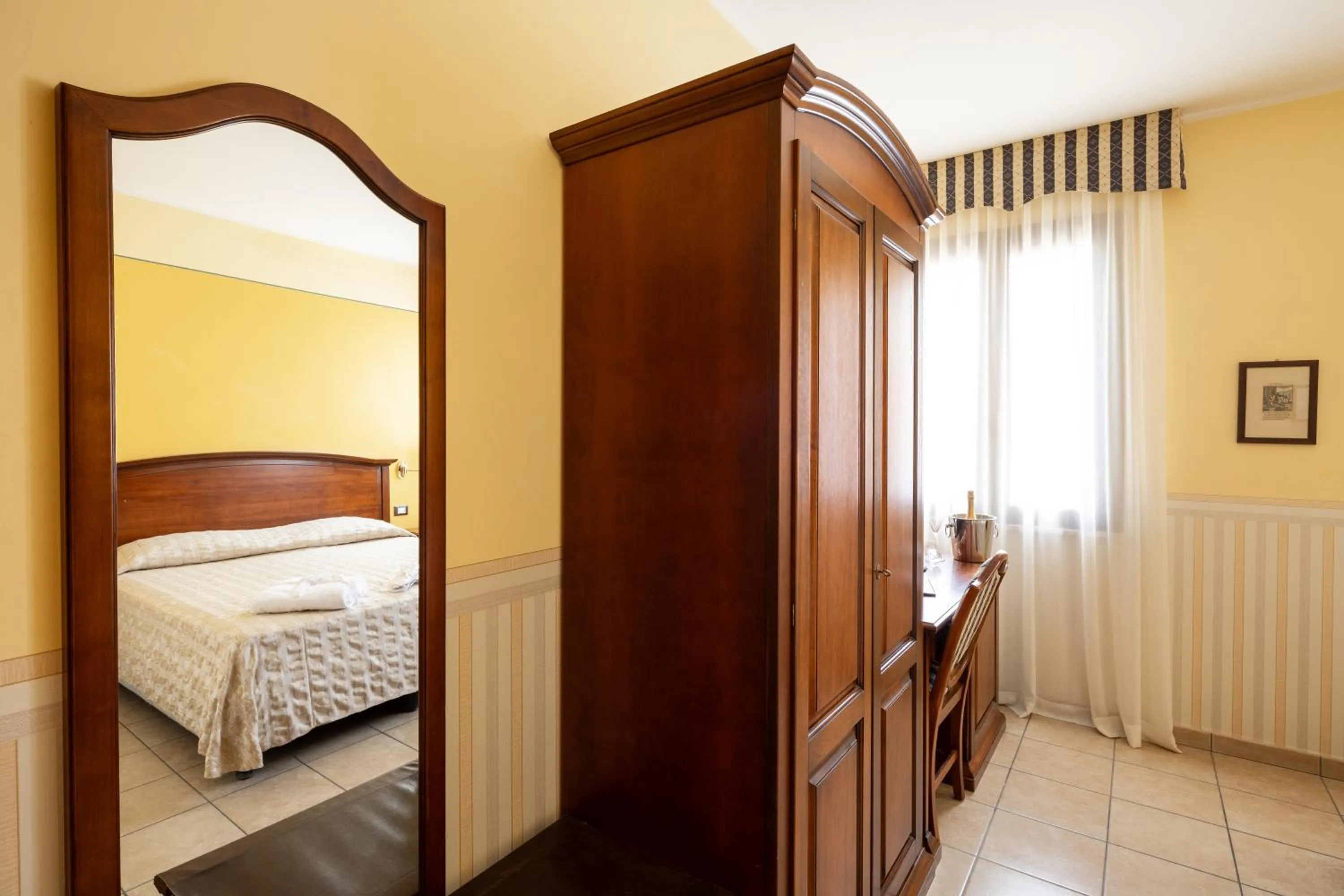 Bed in Locanda La Comacina