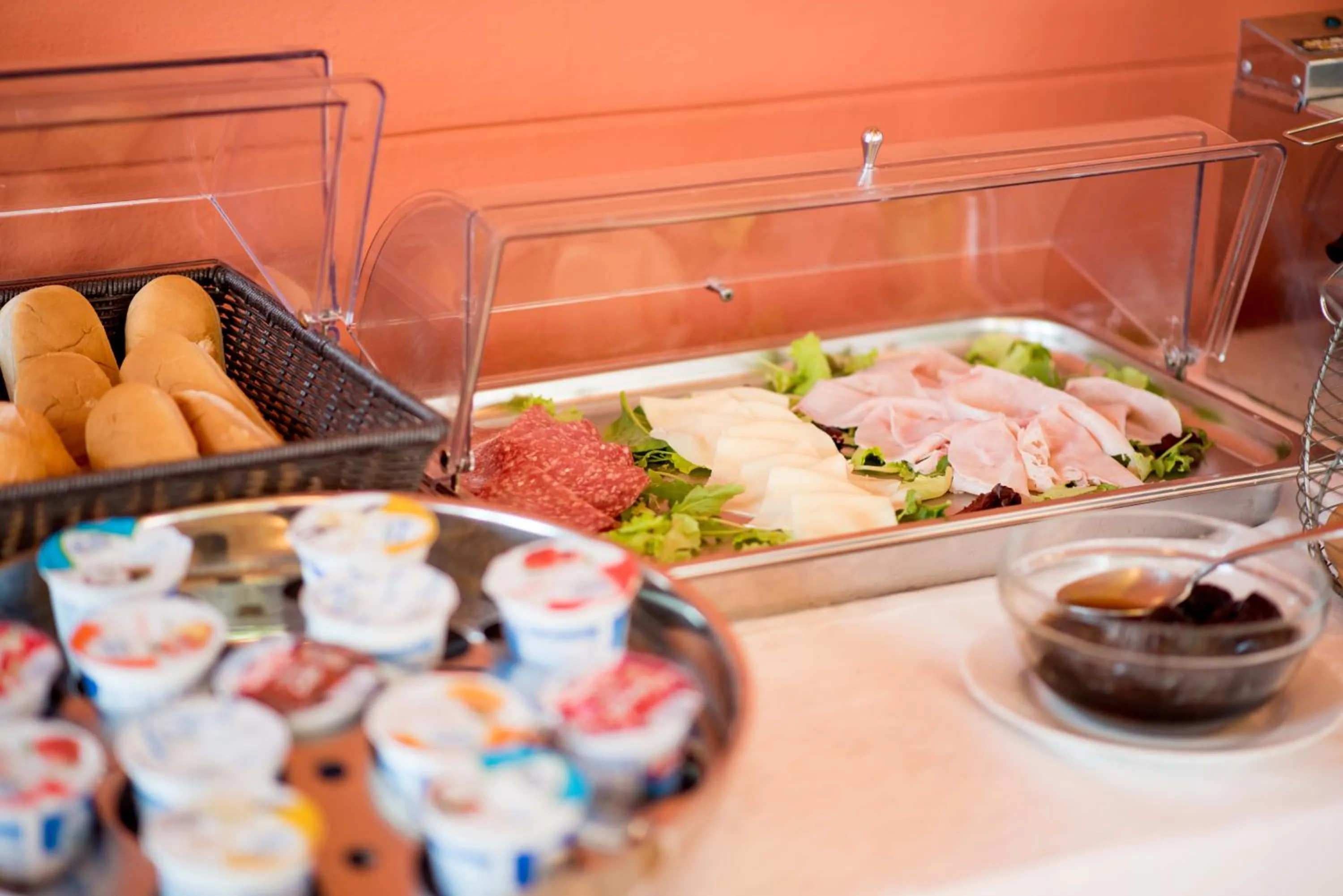 Continental breakfast in Hotel Progresso