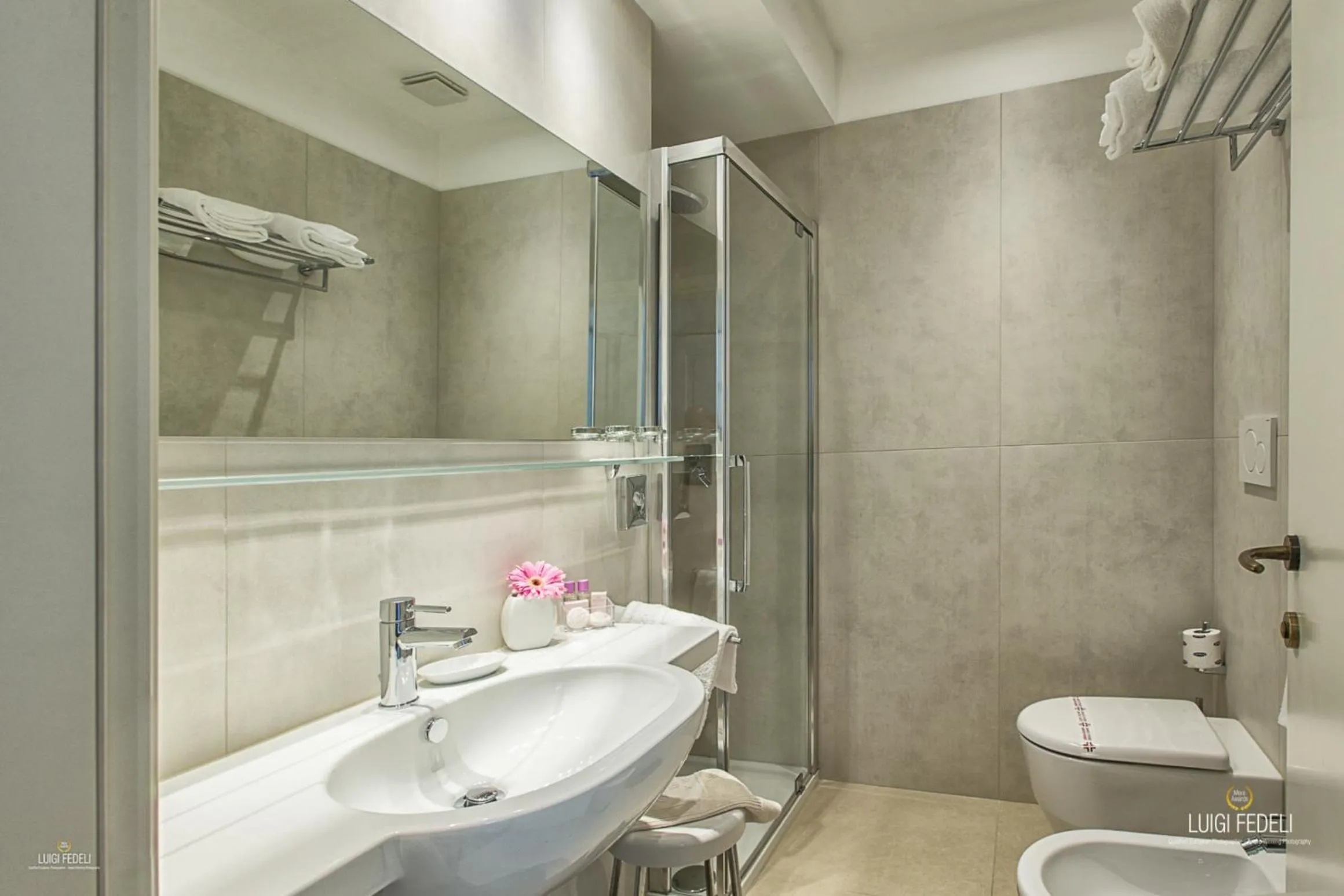 Bathroom in Hotel Progresso