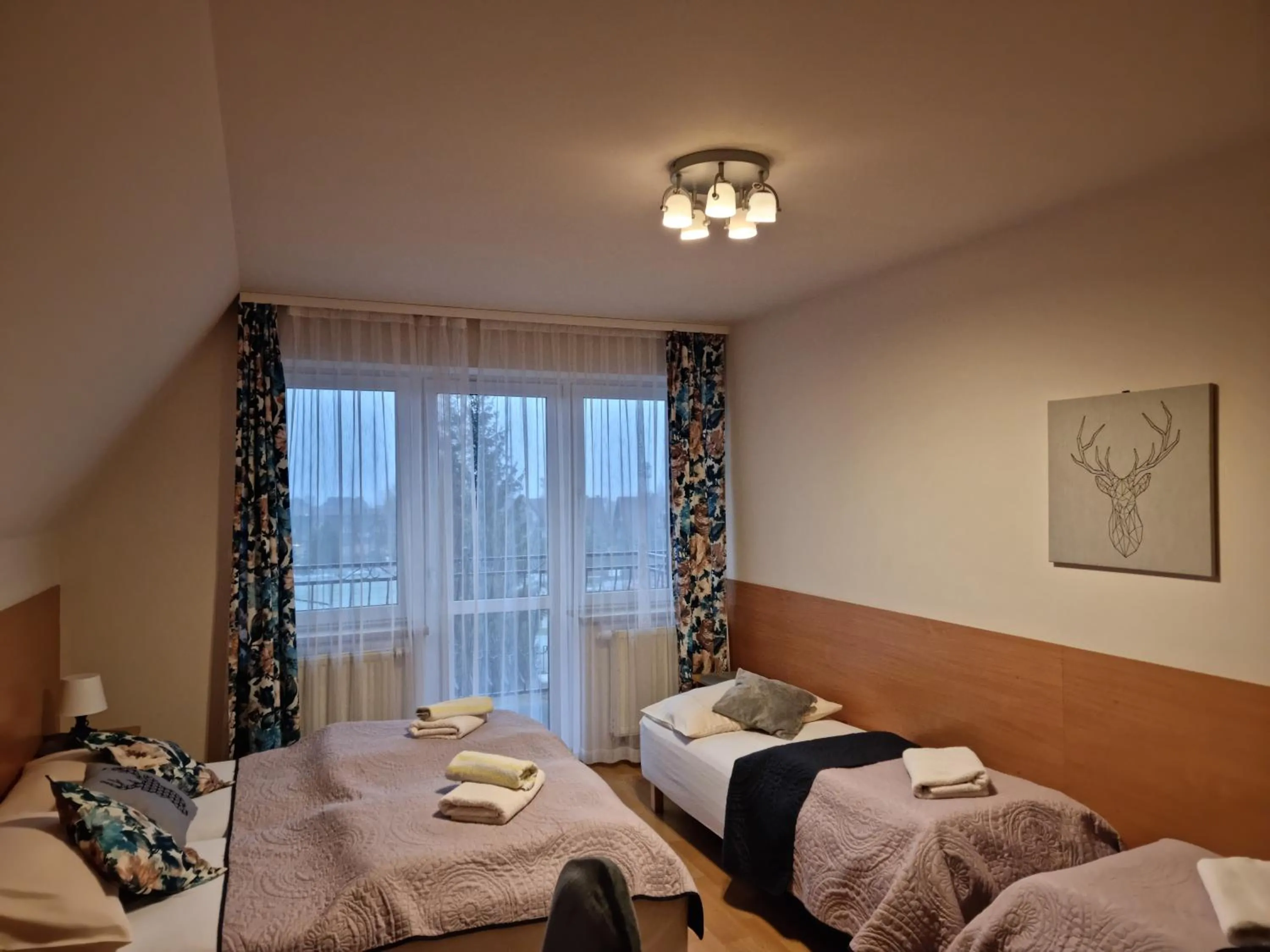 Bed in Villa Broniewskiego - Zakopane Apartamenty Pokoje