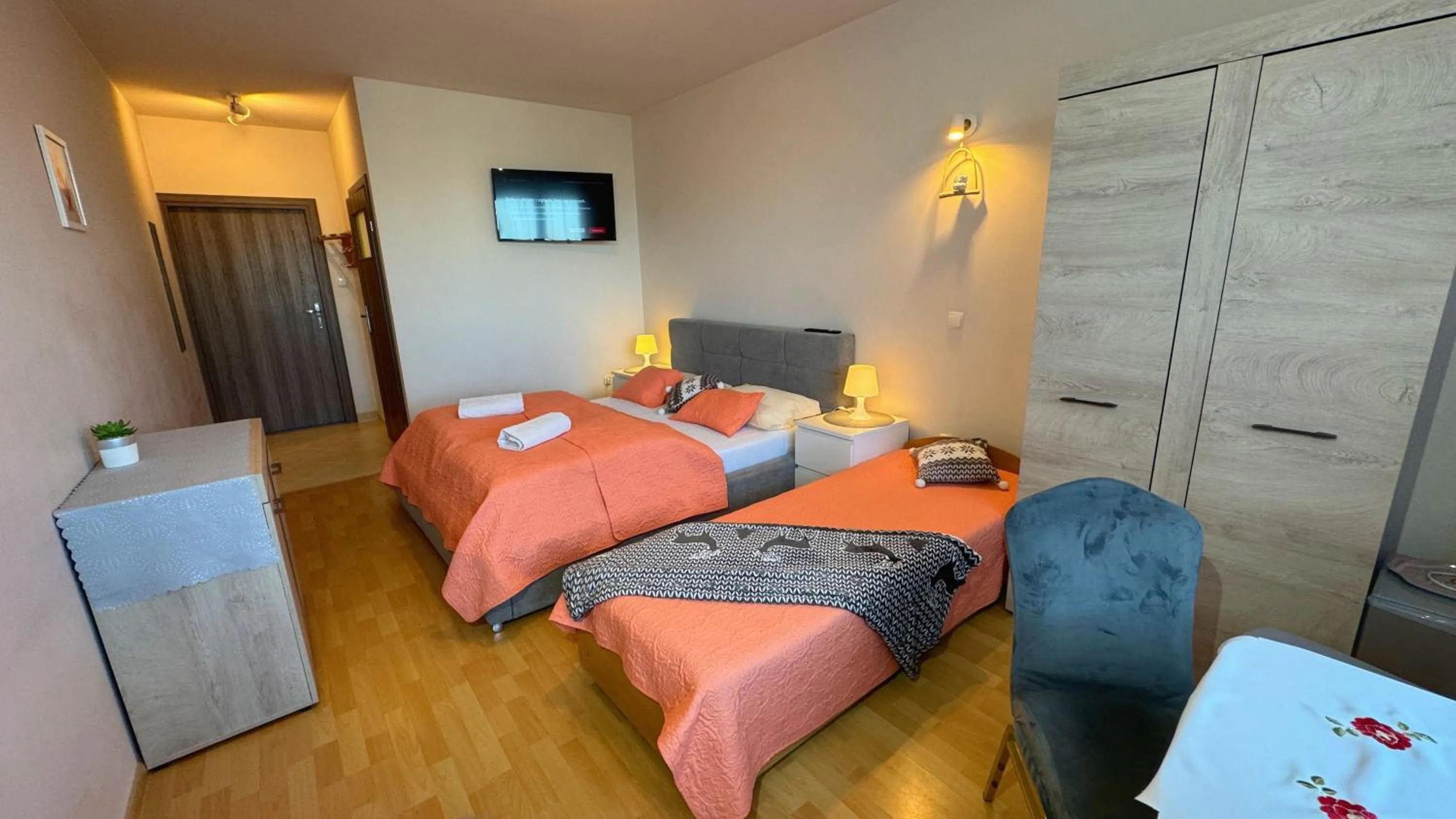 Bed in Villa Broniewskiego - Zakopane Apartamenty Pokoje