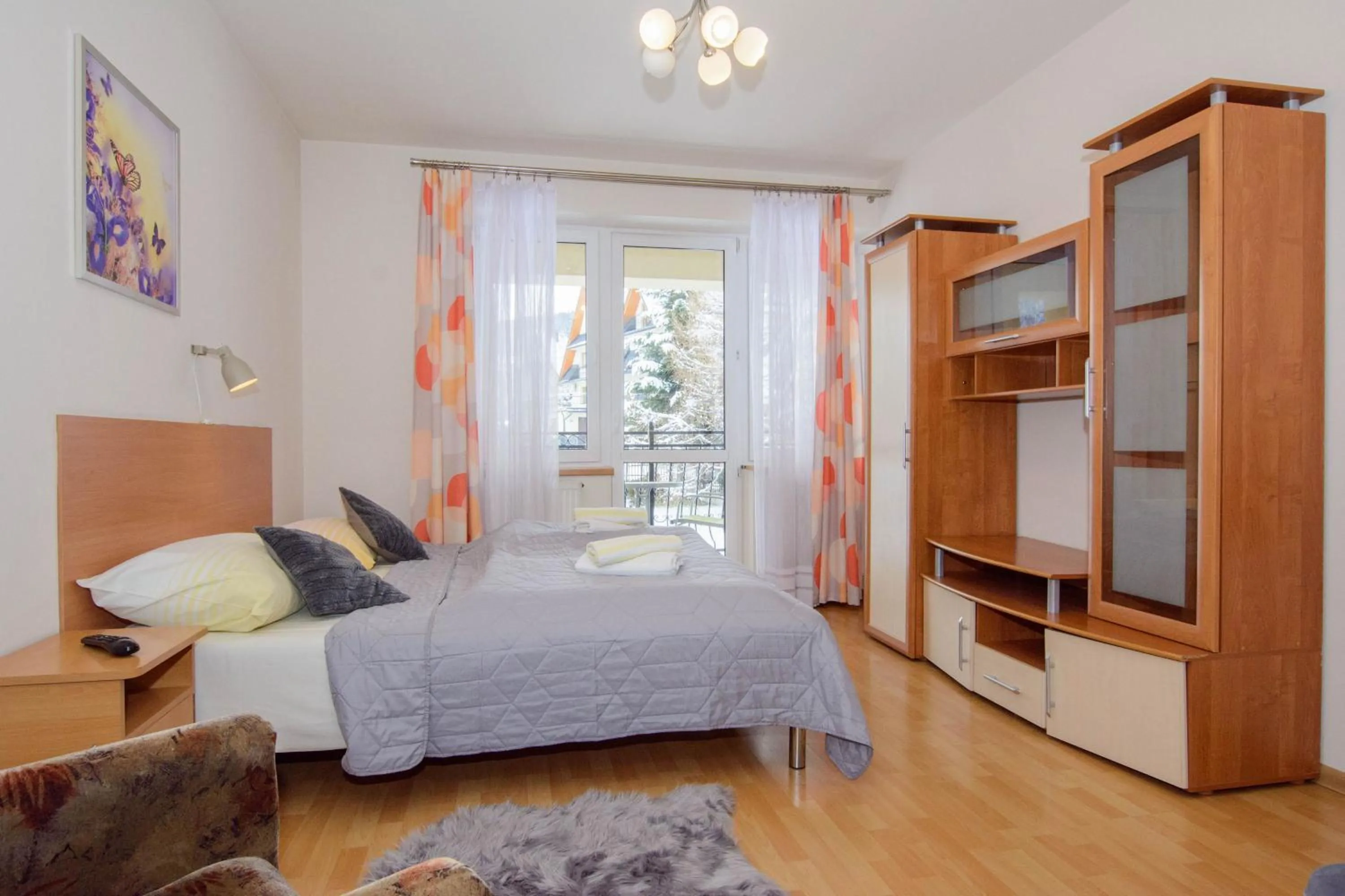 Bed in Villa Broniewskiego - Zakopane Apartamenty Pokoje