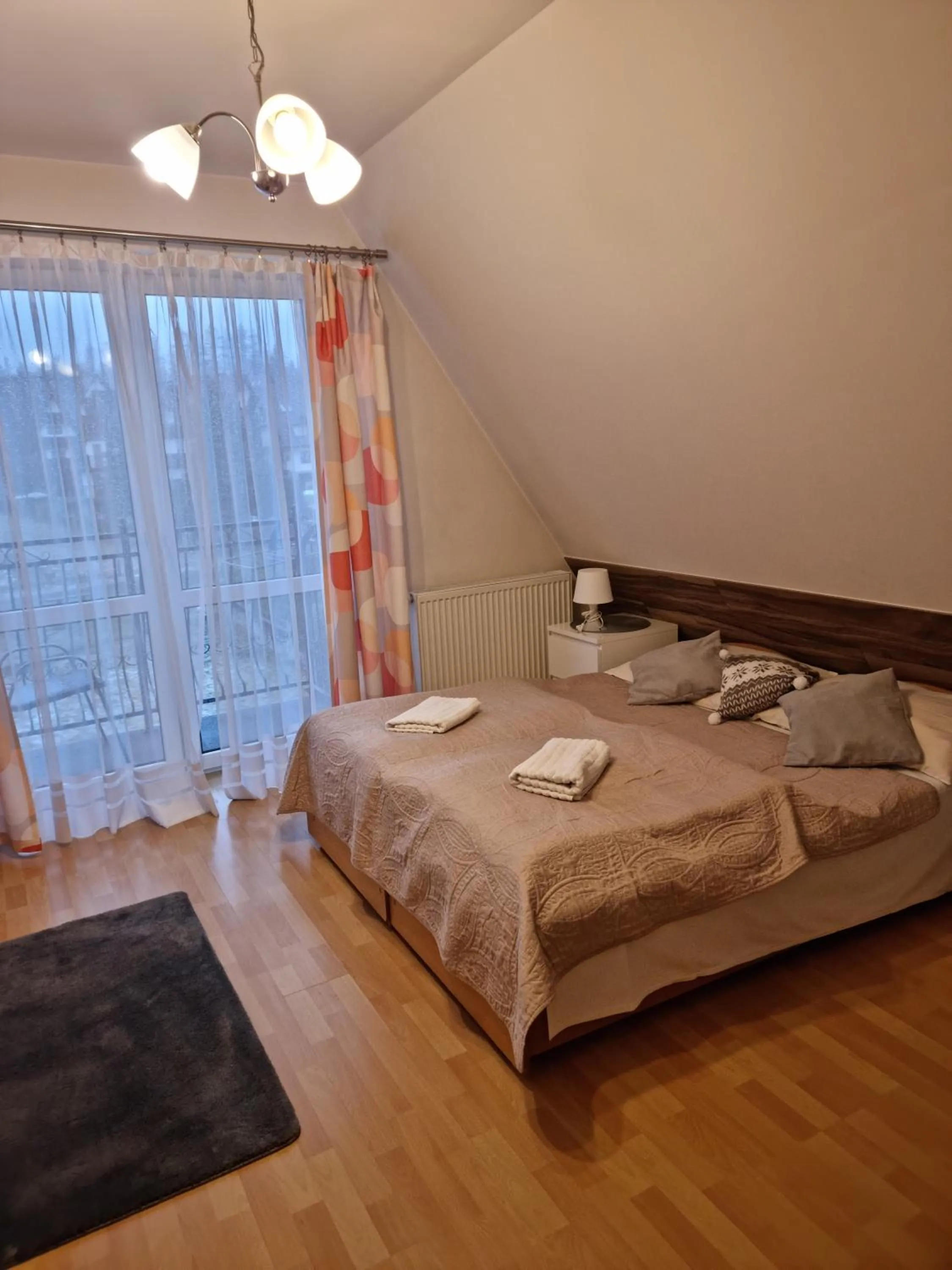 Bed in Villa Broniewskiego - Zakopane Apartamenty Pokoje