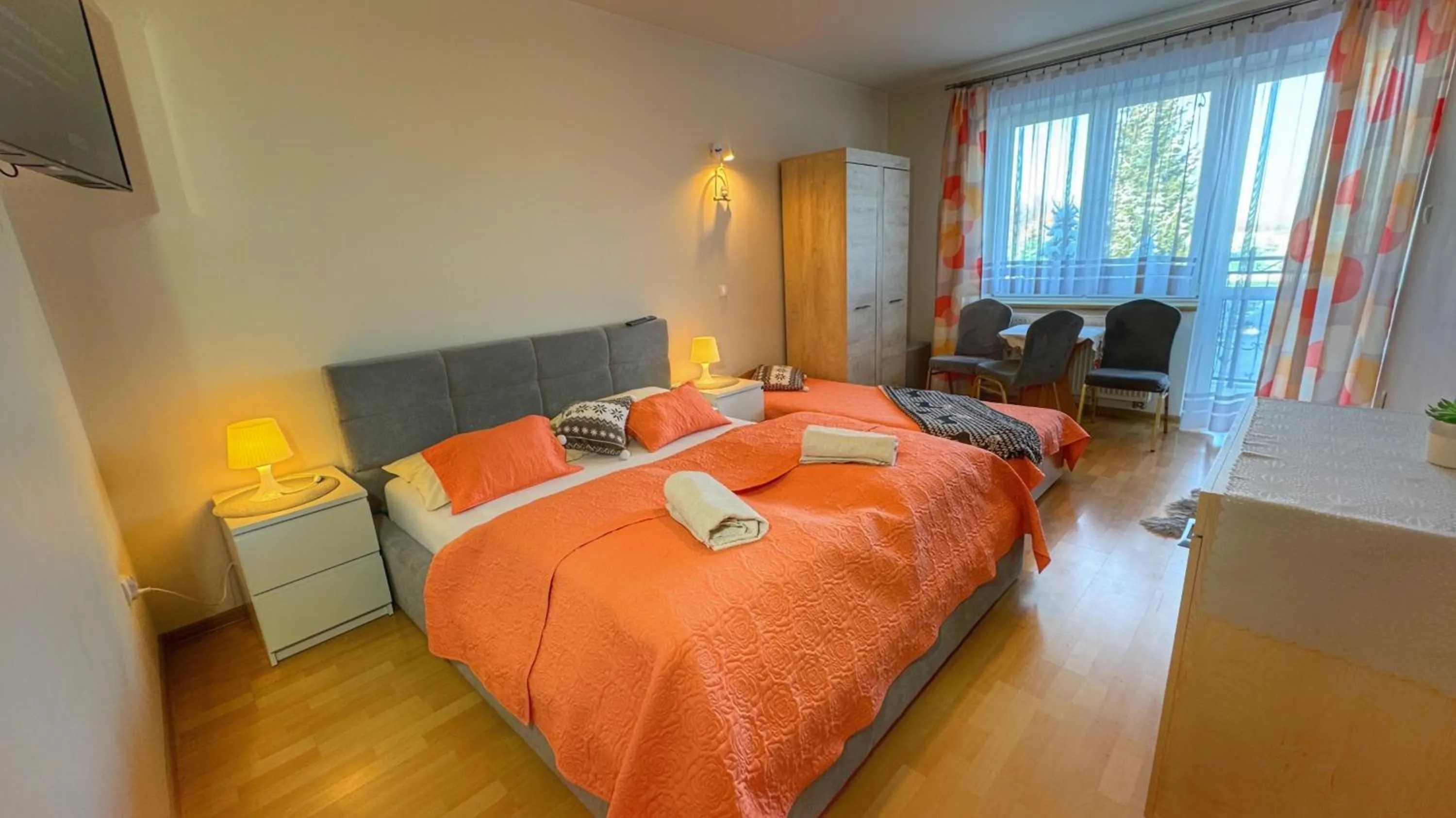 Bed in Villa Broniewskiego - Zakopane Apartamenty Pokoje