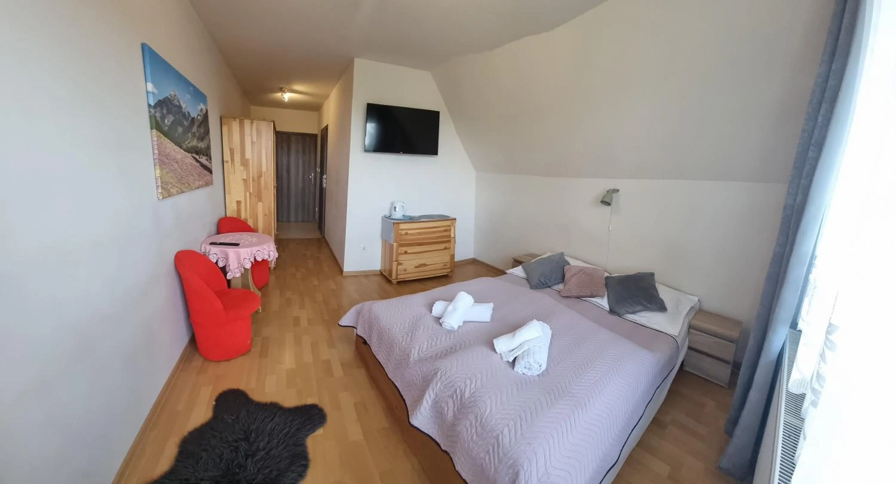 Bed in Villa Broniewskiego - Zakopane Apartamenty Pokoje