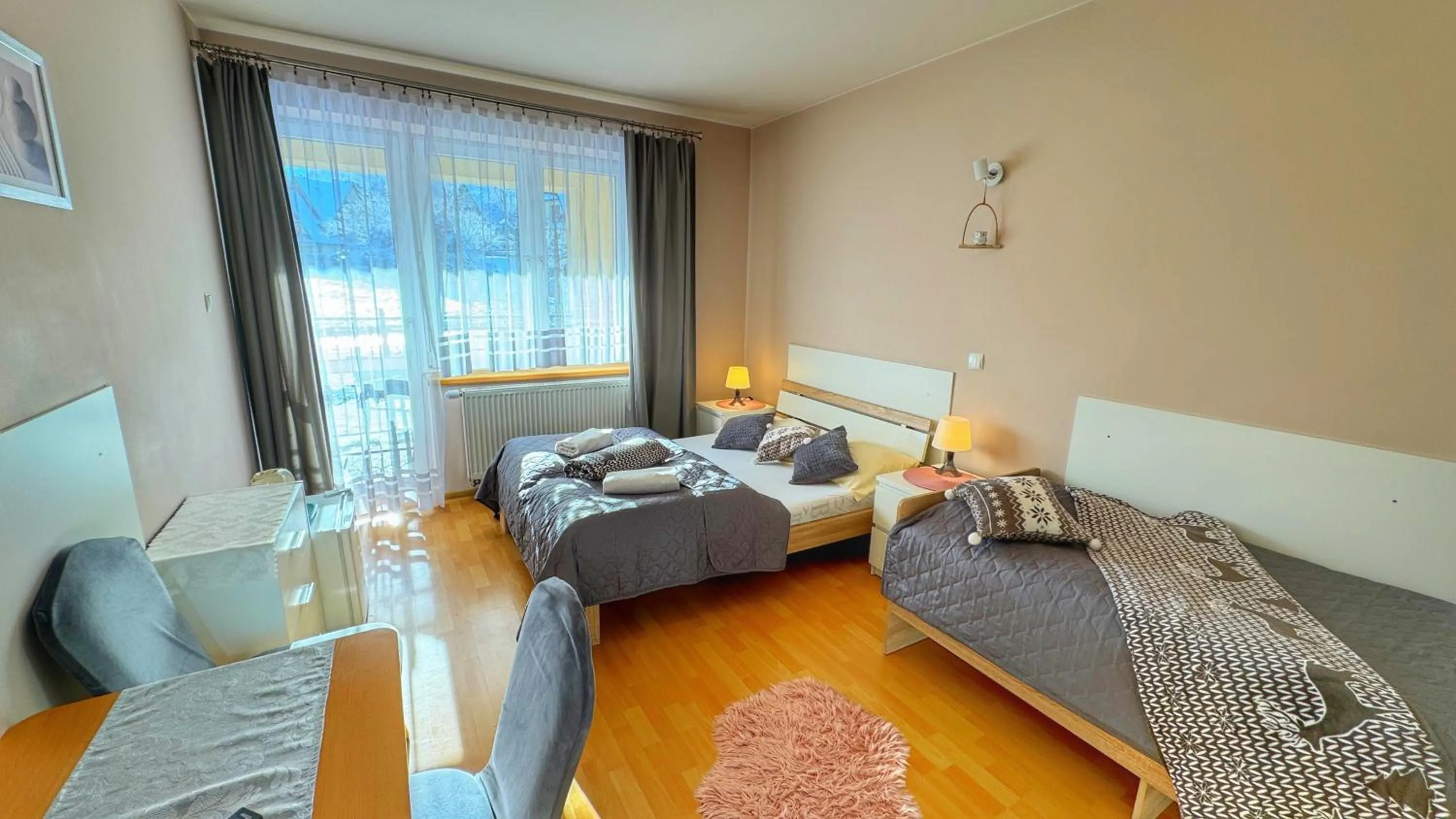 Bed in Villa Broniewskiego - Zakopane Apartamenty Pokoje