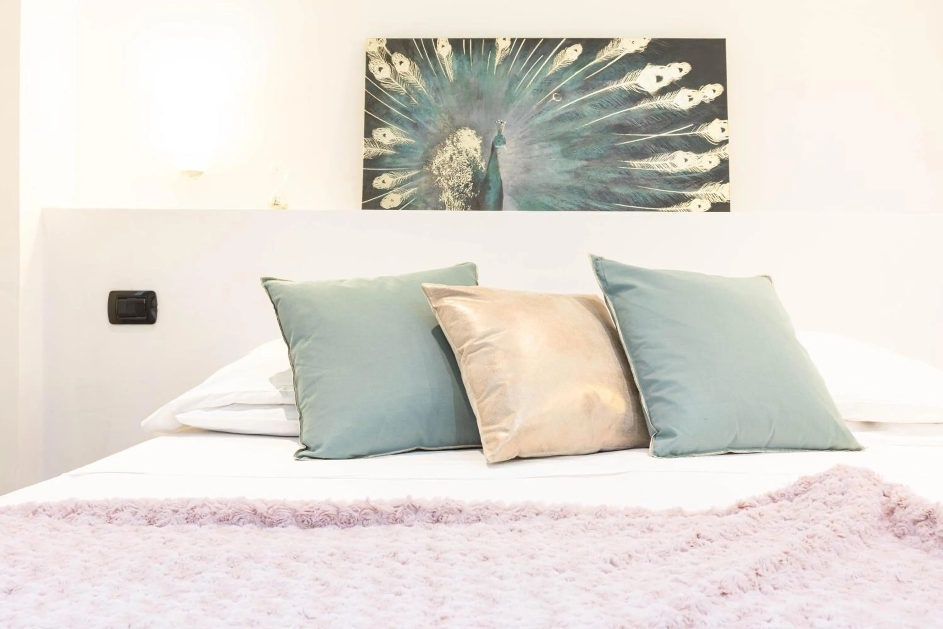 Bed in Cesar Vatican Rooms