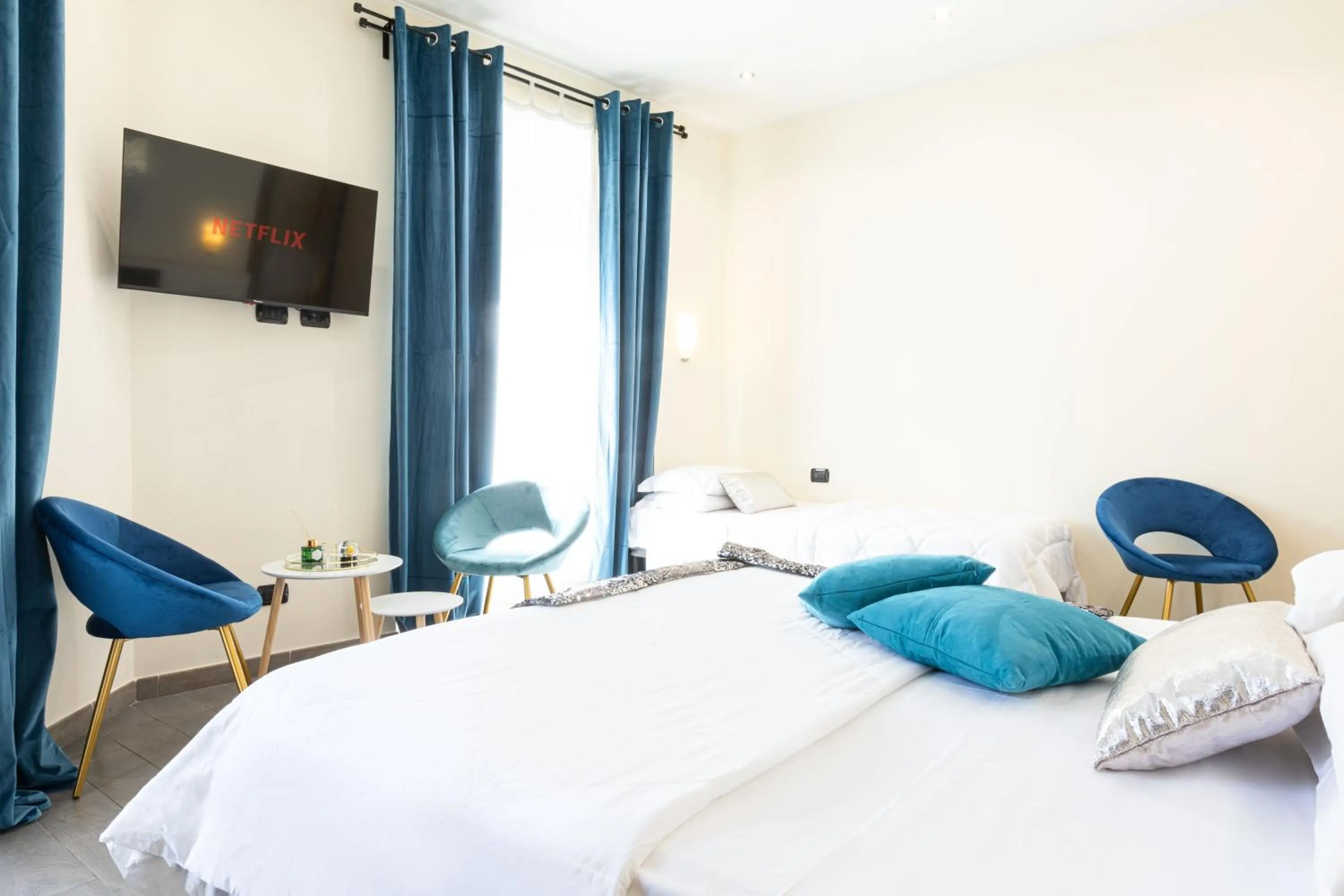 Bed in Cesar Vatican Rooms