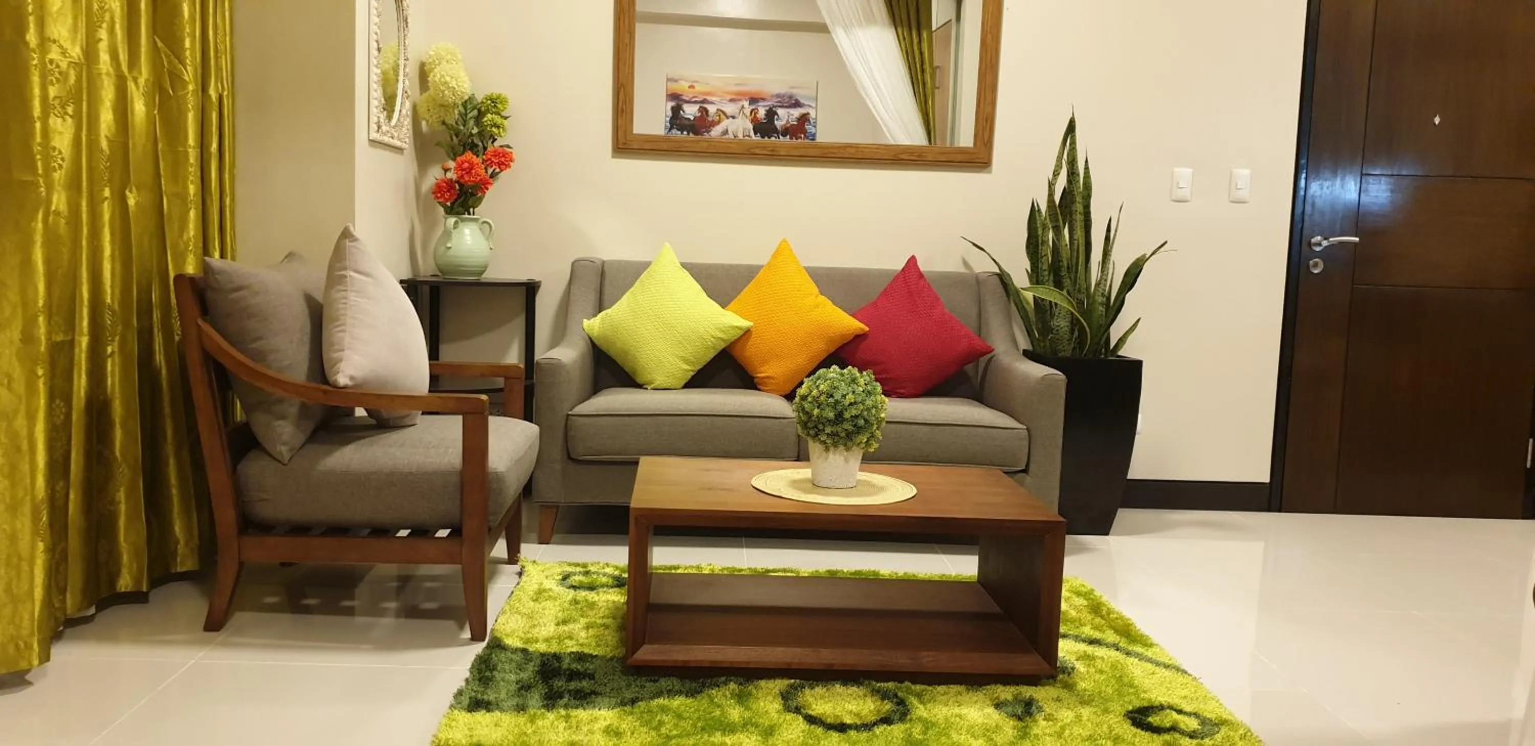 Mactan Newtown with Sun Set and Garden View