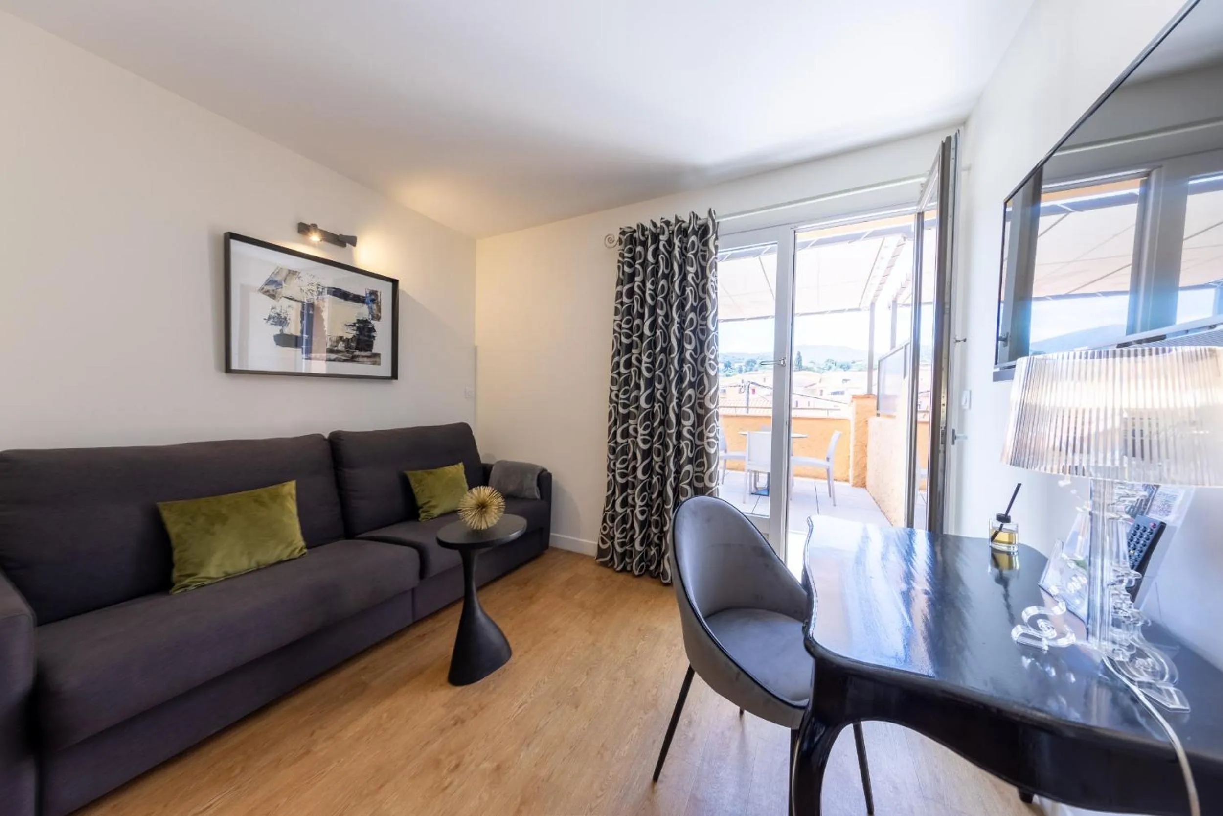 Living room in Hôtel & Spa Le Madeloc - Collioure Centre