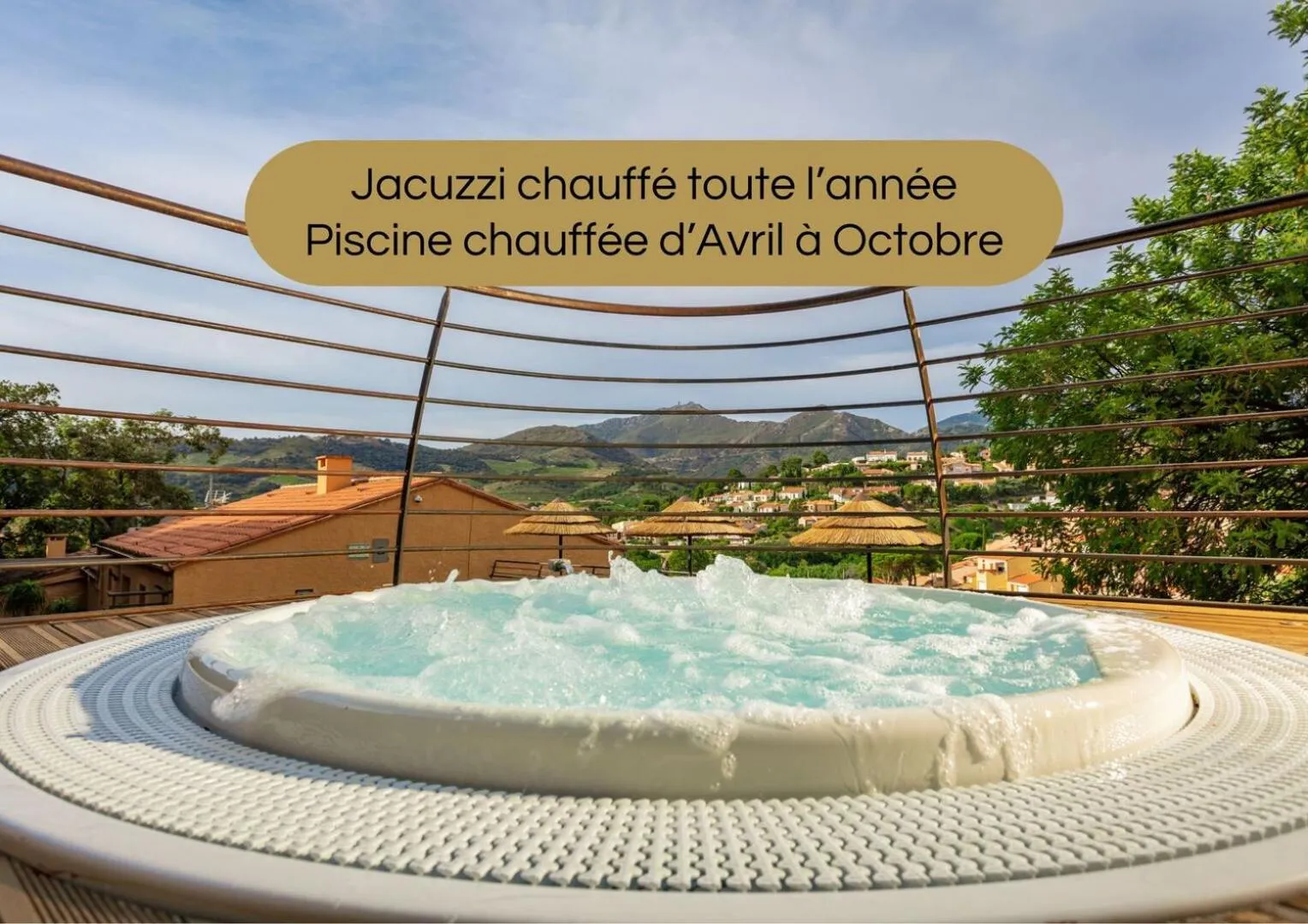 Swimming pool in Le Madeloc Hôtel & Spa