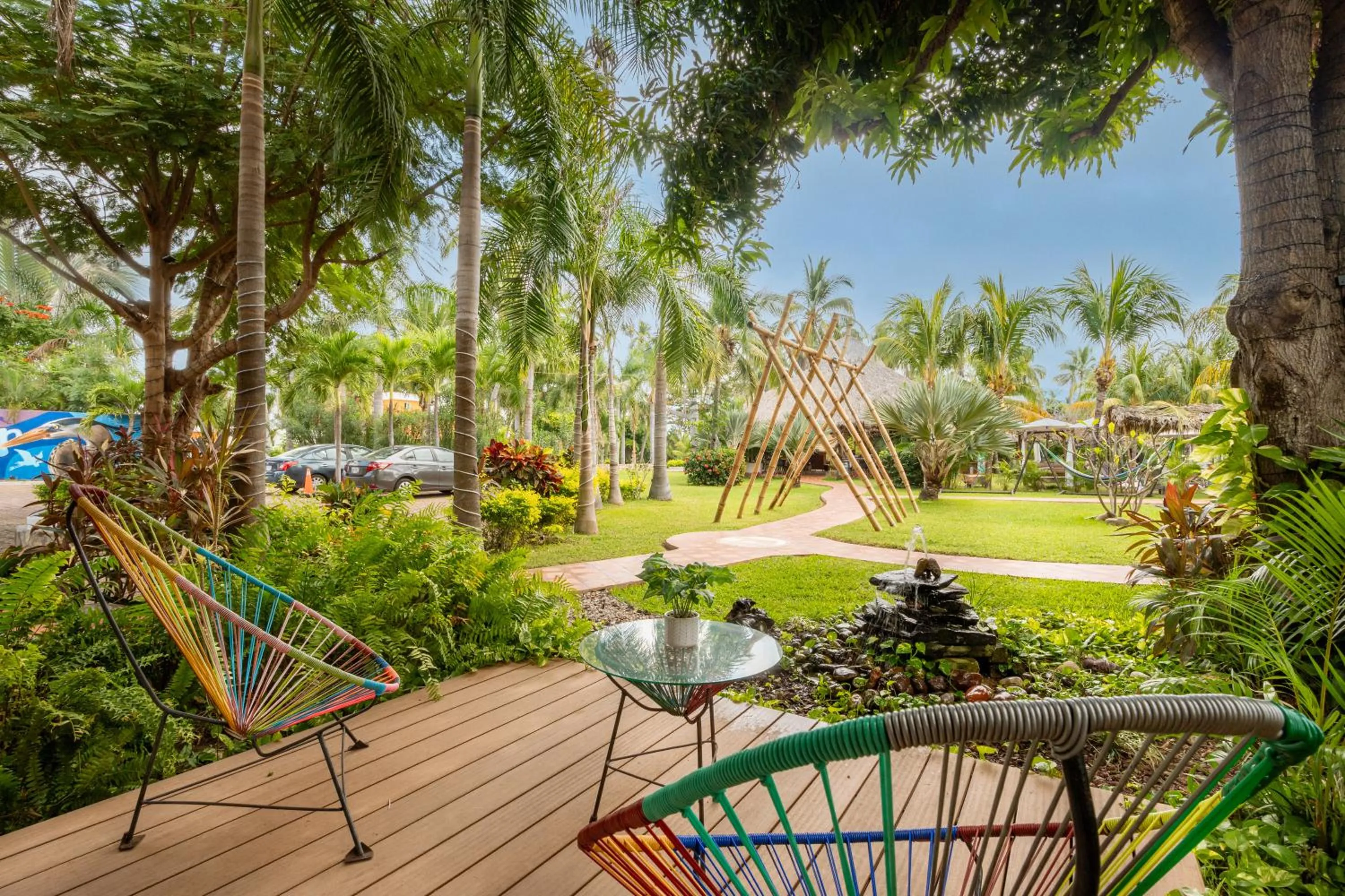 Natural landscape in Rojo Manglar Acapulco