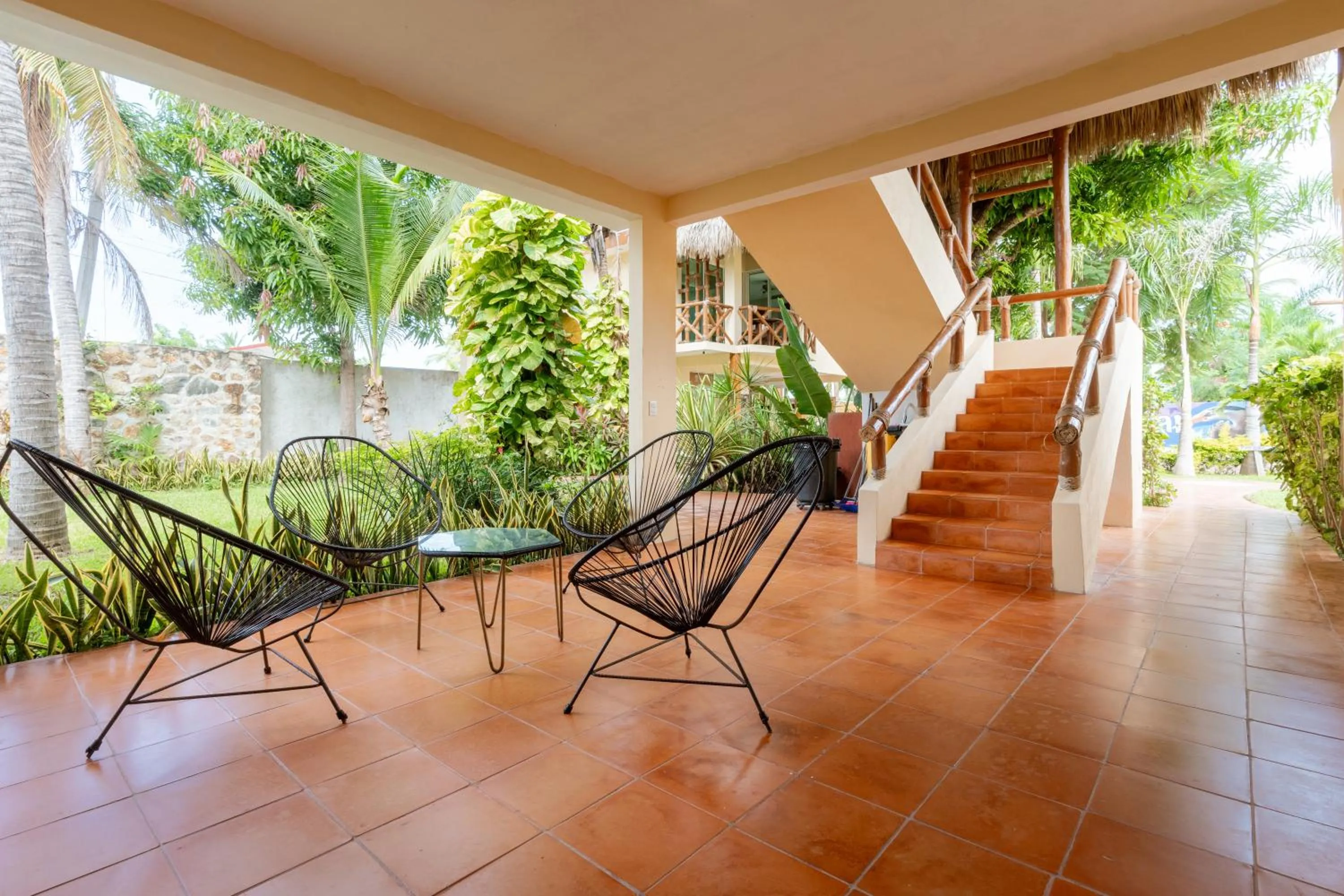 Patio in Rojo Manglar Acapulco