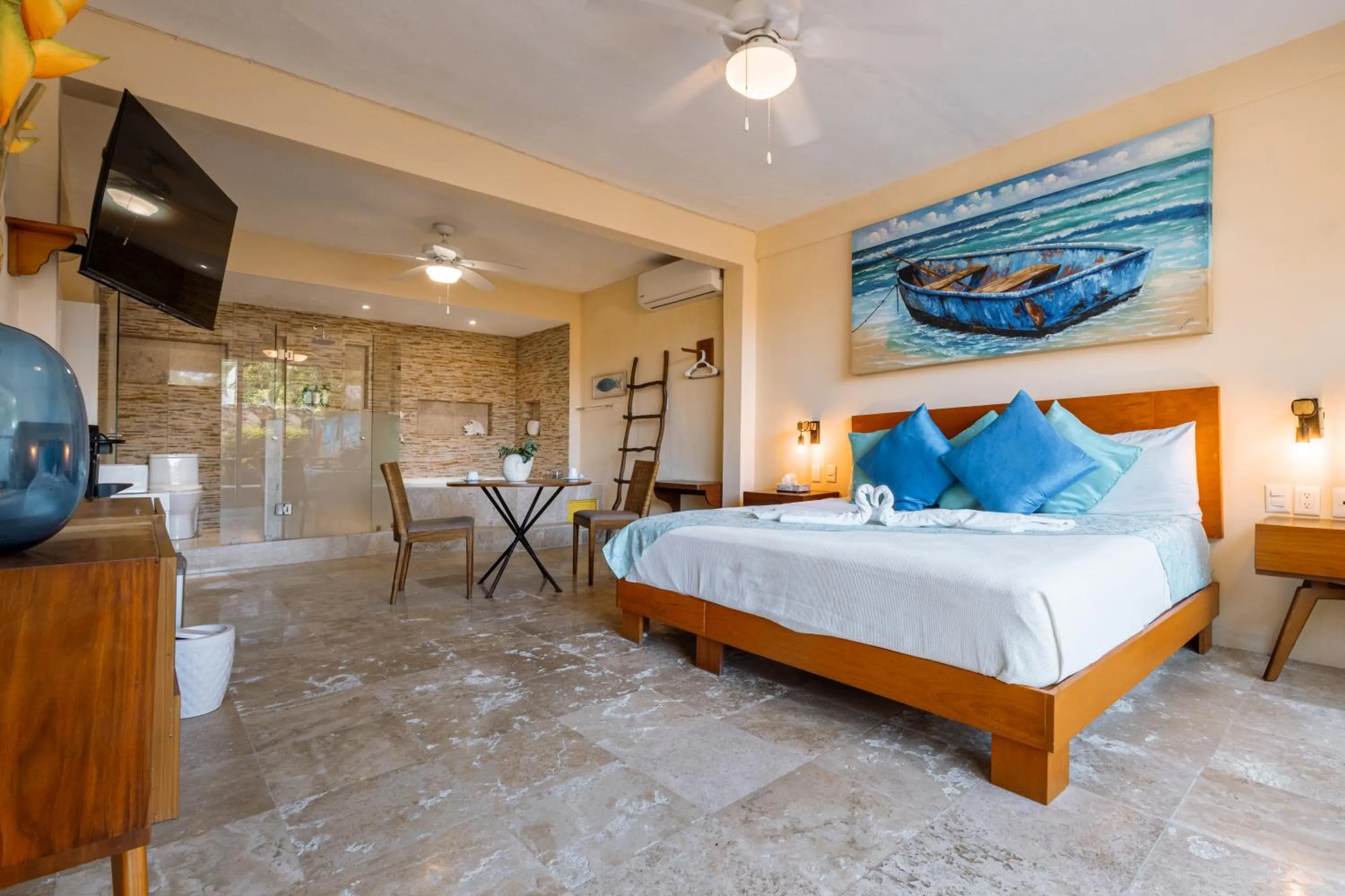 Bed in Rojo Manglar Acapulco