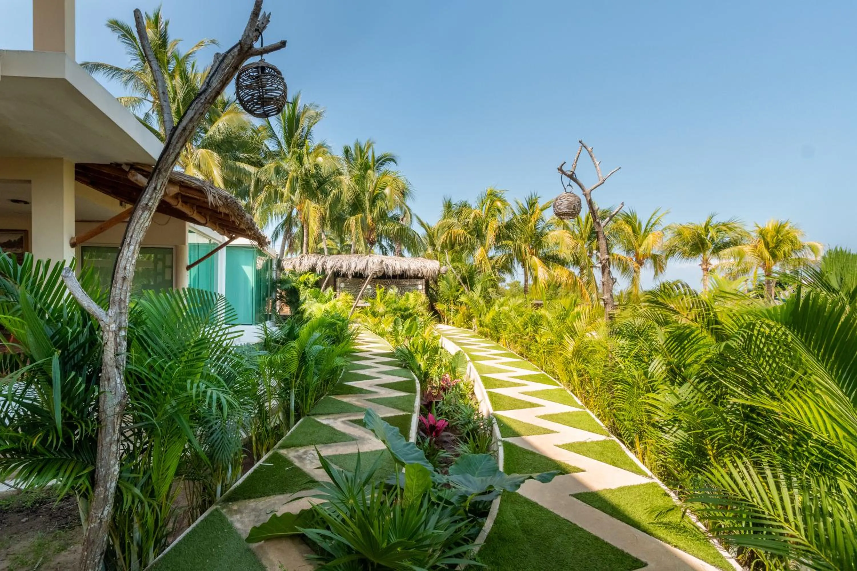 Natural landscape in Rojo Manglar Acapulco