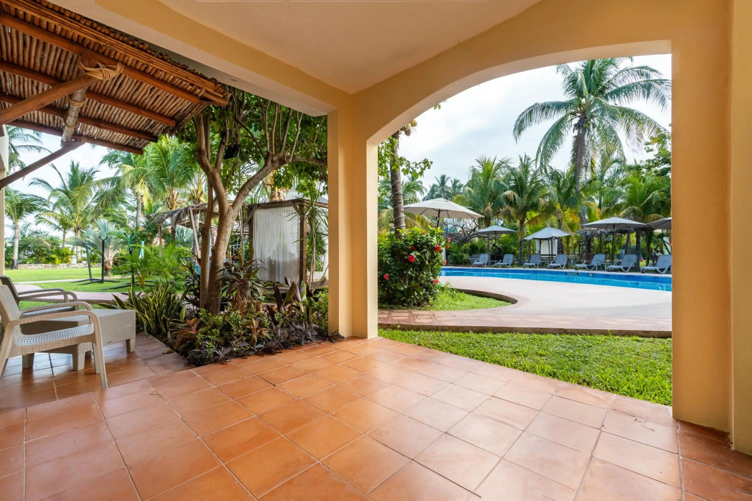 Patio in Rojo Manglar Acapulco