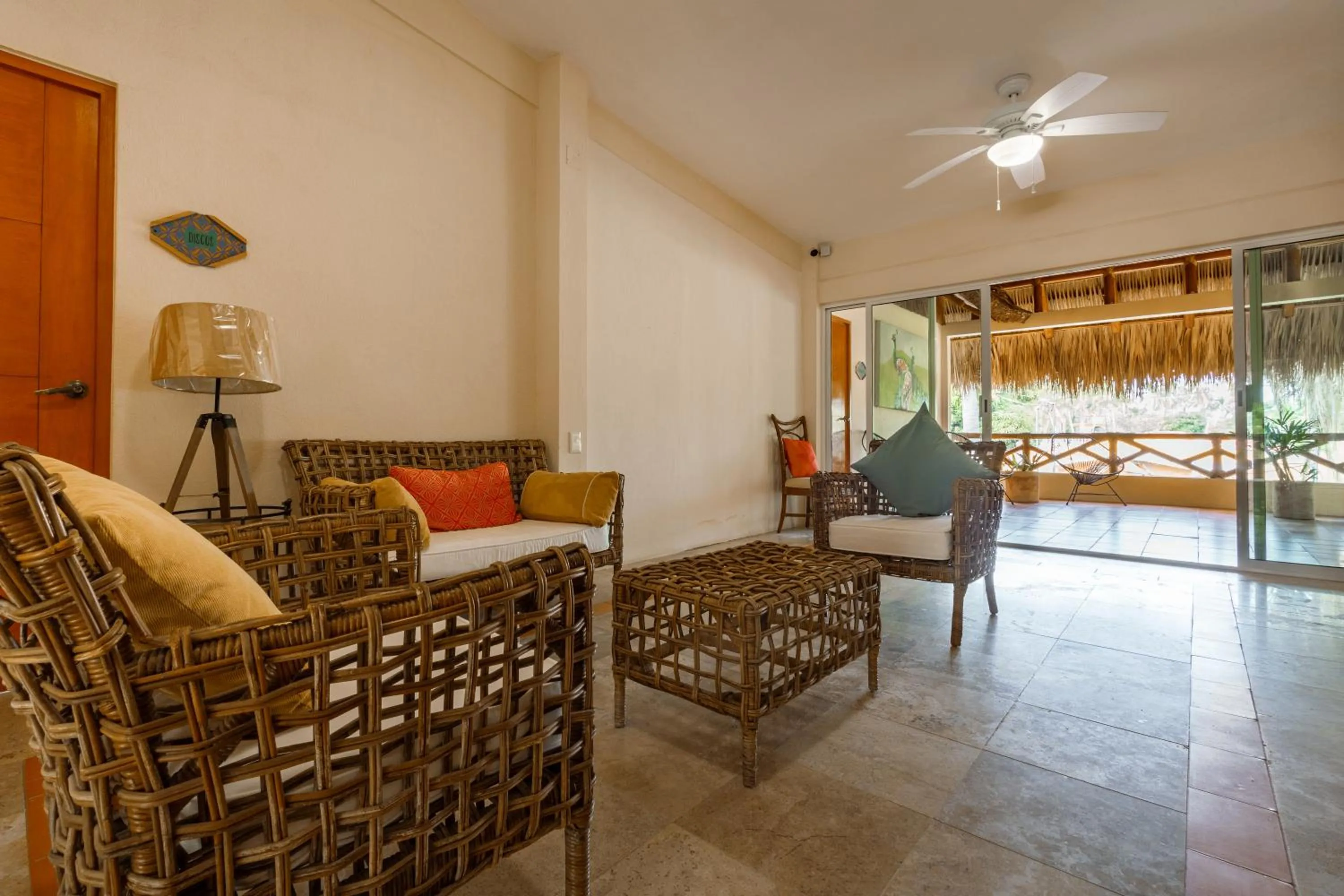Living room in Rojo Manglar Acapulco