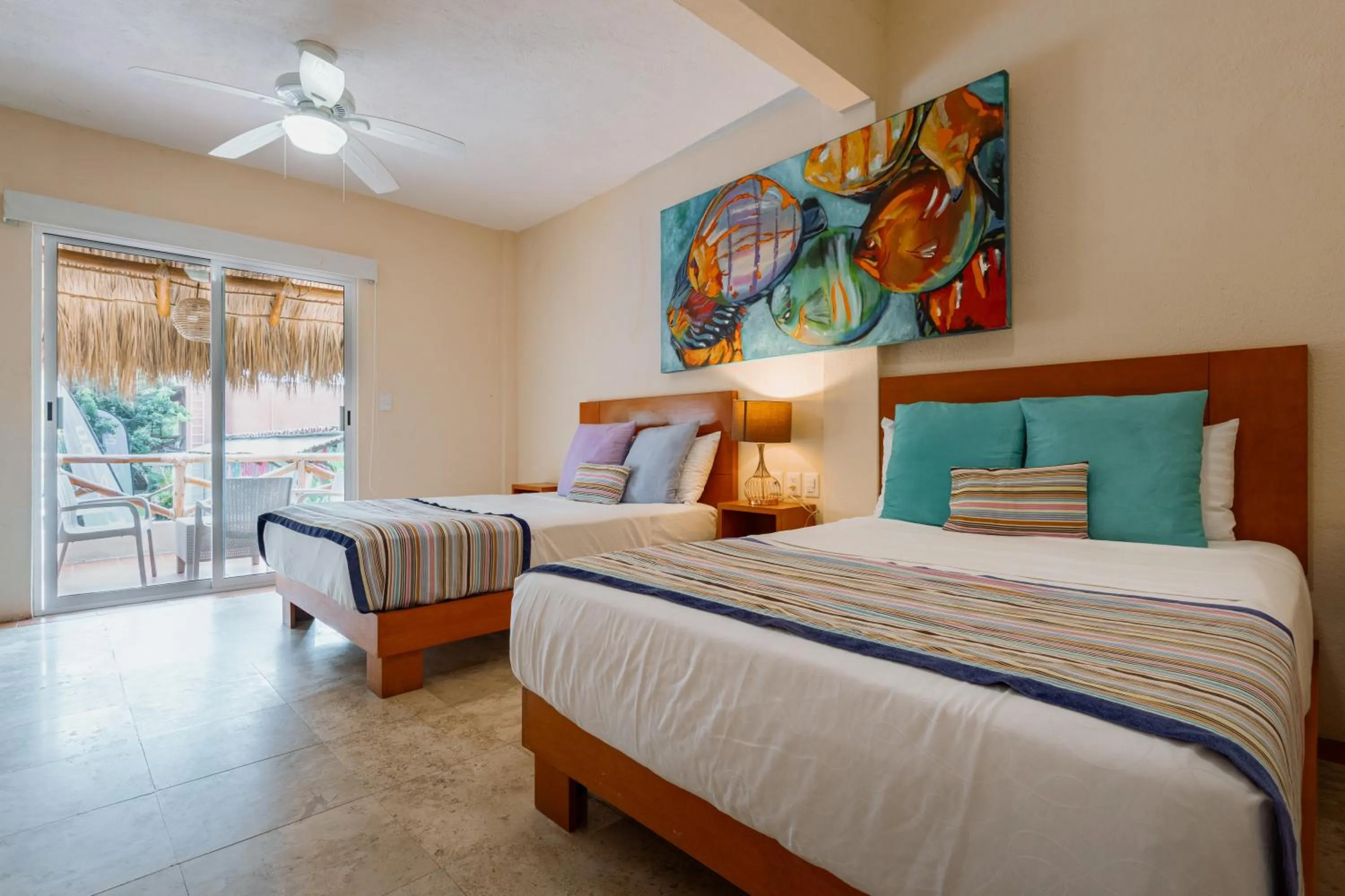 Bed in Rojo Manglar Acapulco