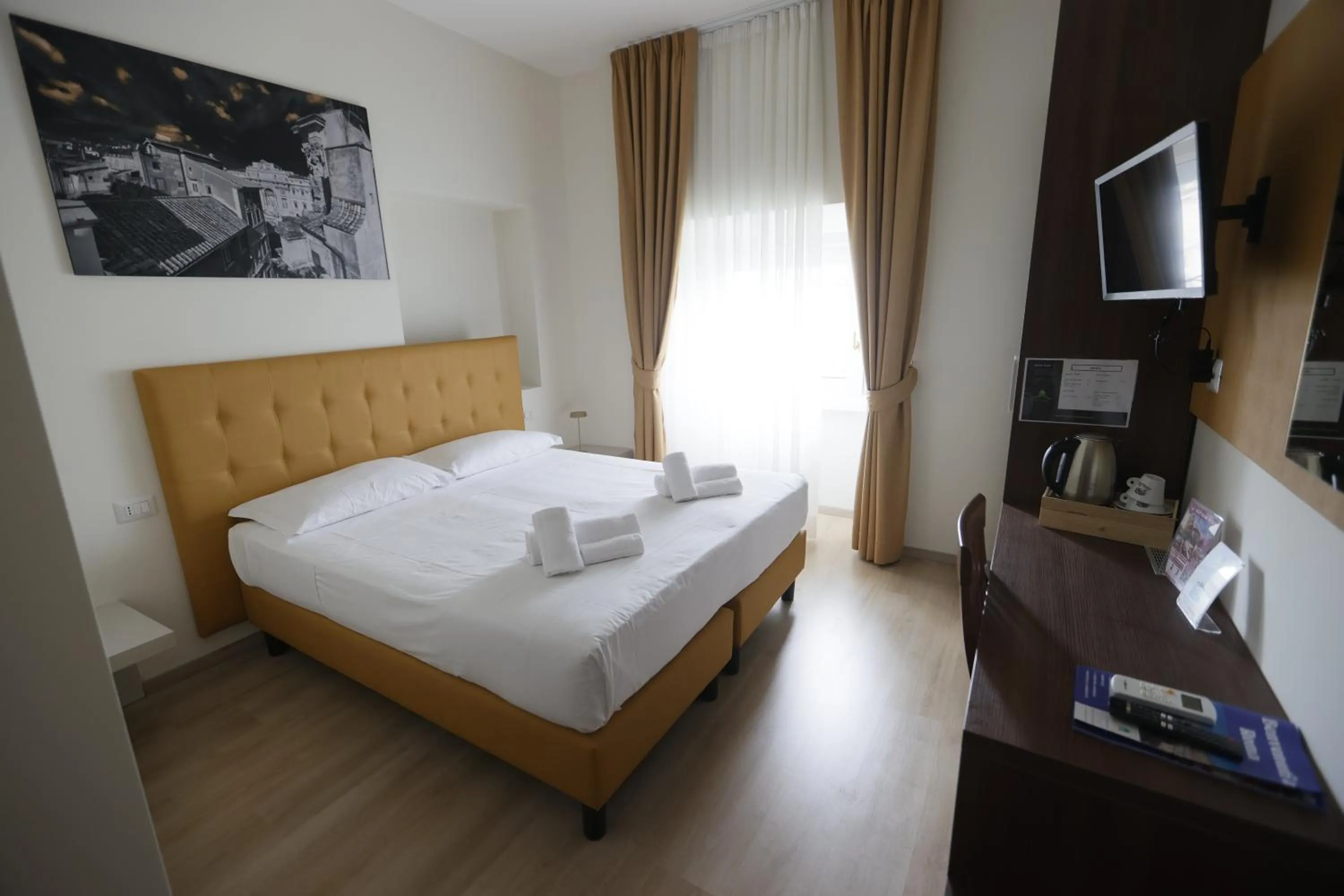 Bed in B&B A Picture of Rome