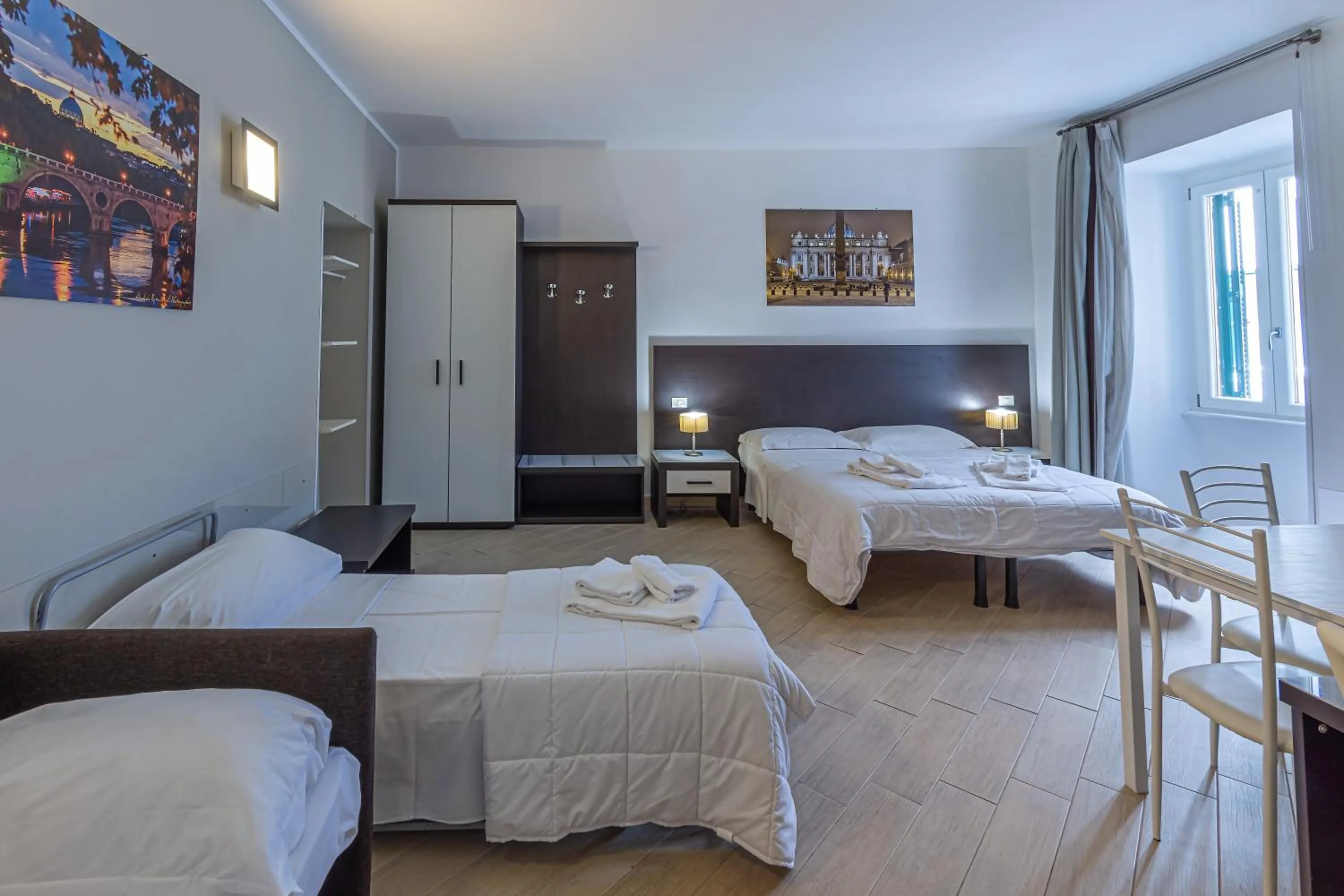 Bed in B&B A Picture of Rome