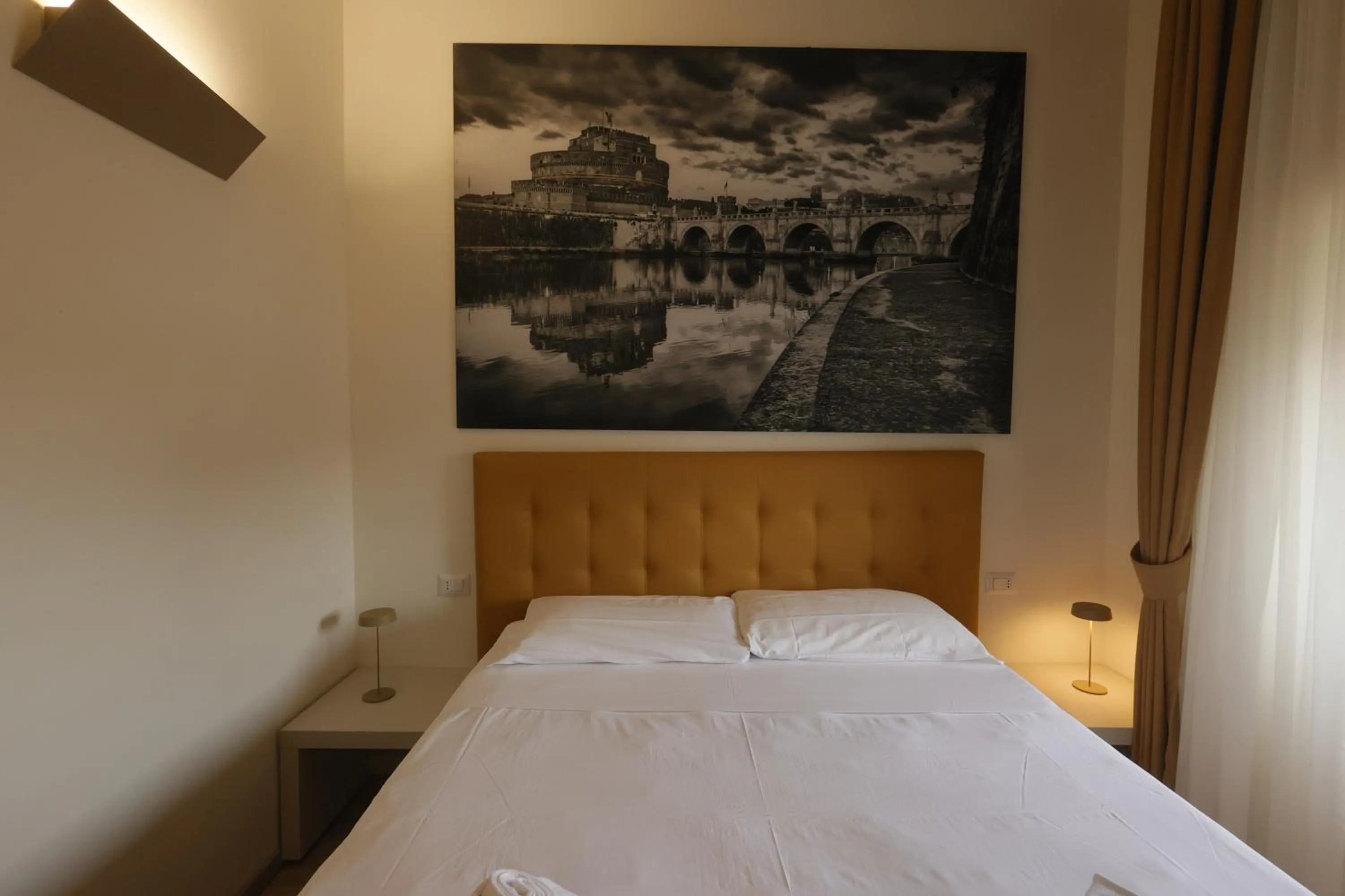 Bed in B&B A Picture of Rome