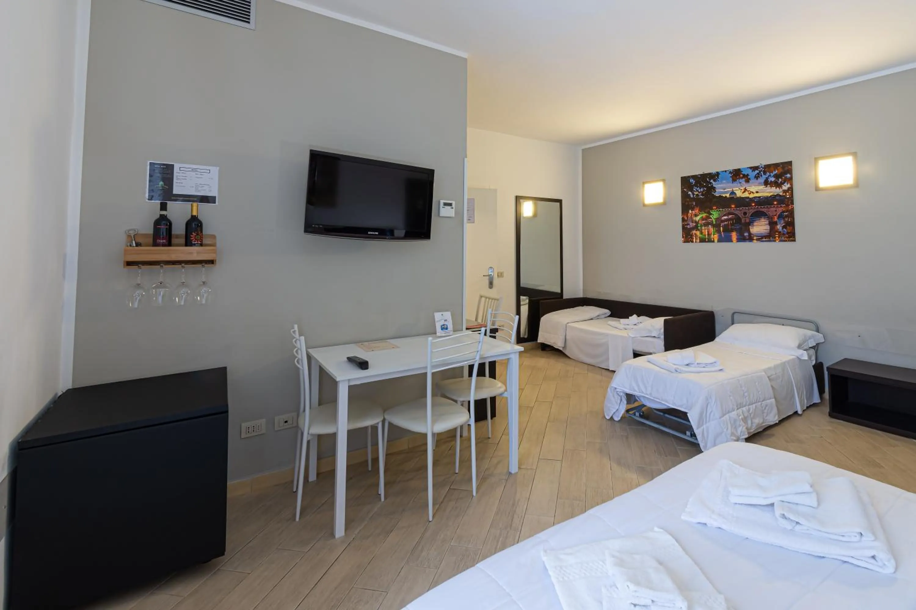 Bed in B&B A Picture of Rome