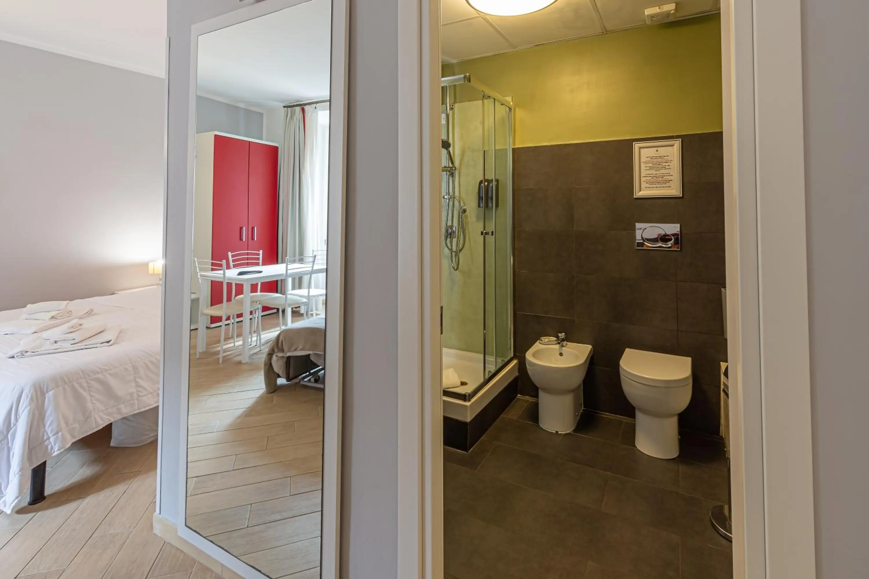 Bed in B&B A Picture of Rome