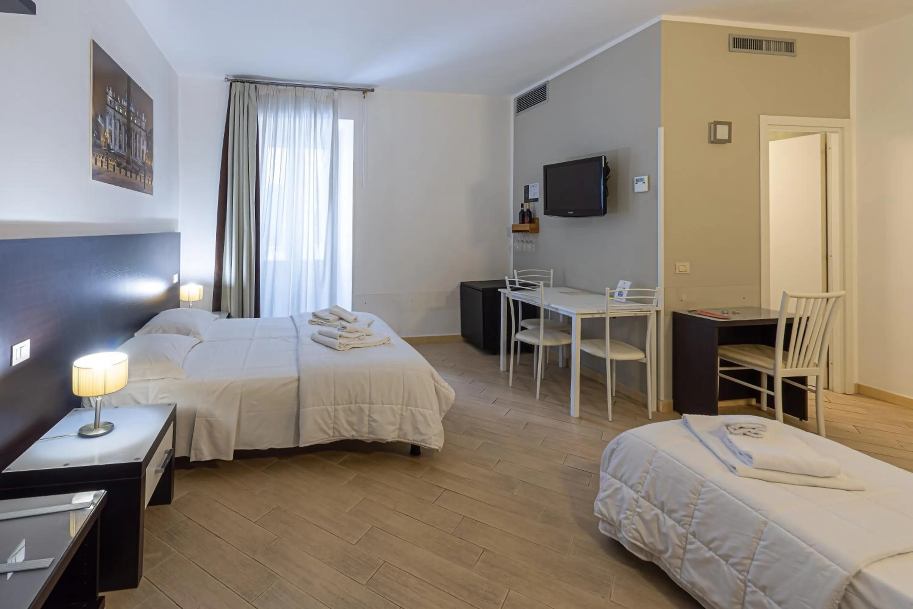 Bed in B&B A Picture of Rome