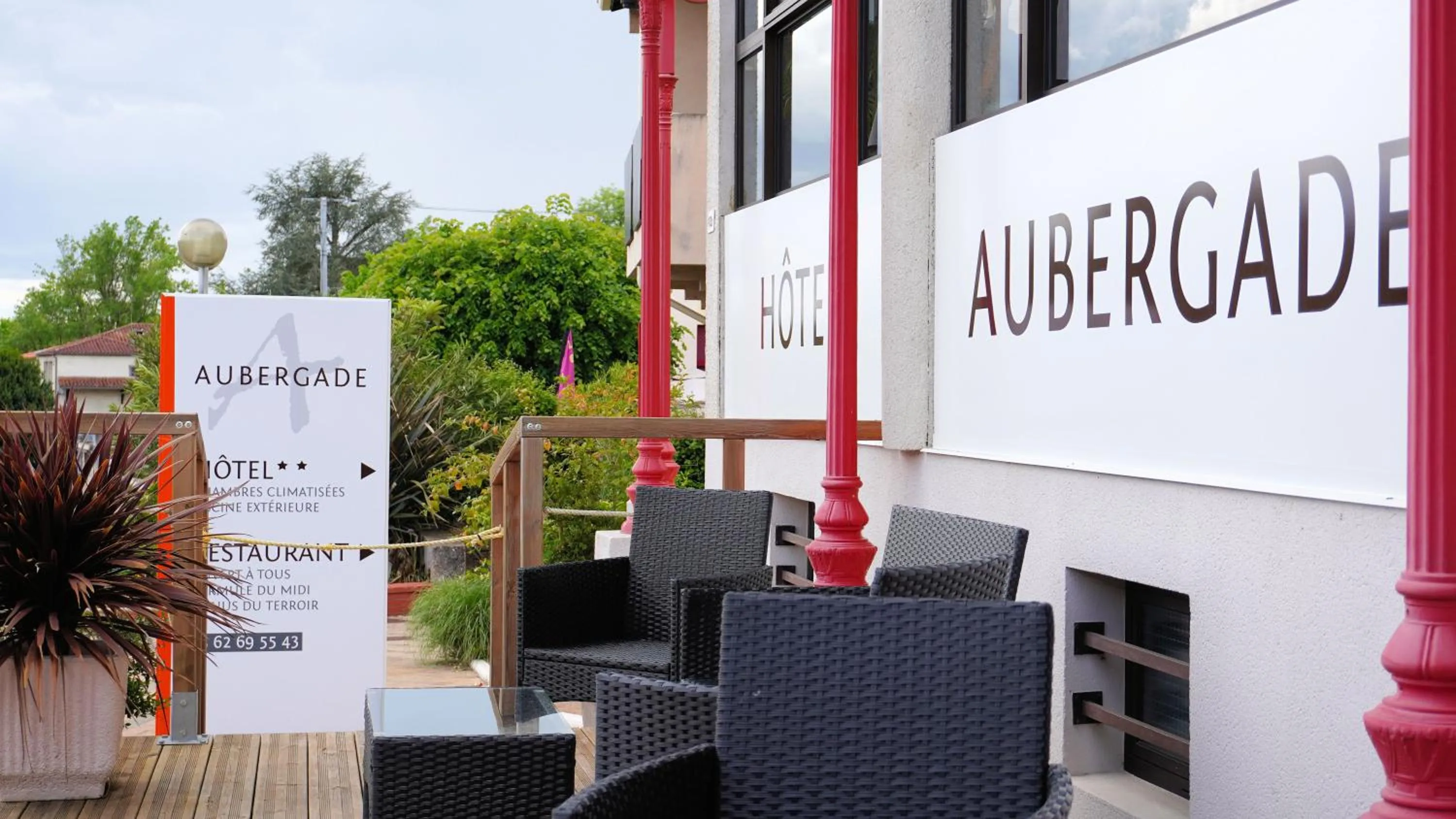 Property building in Aubergade