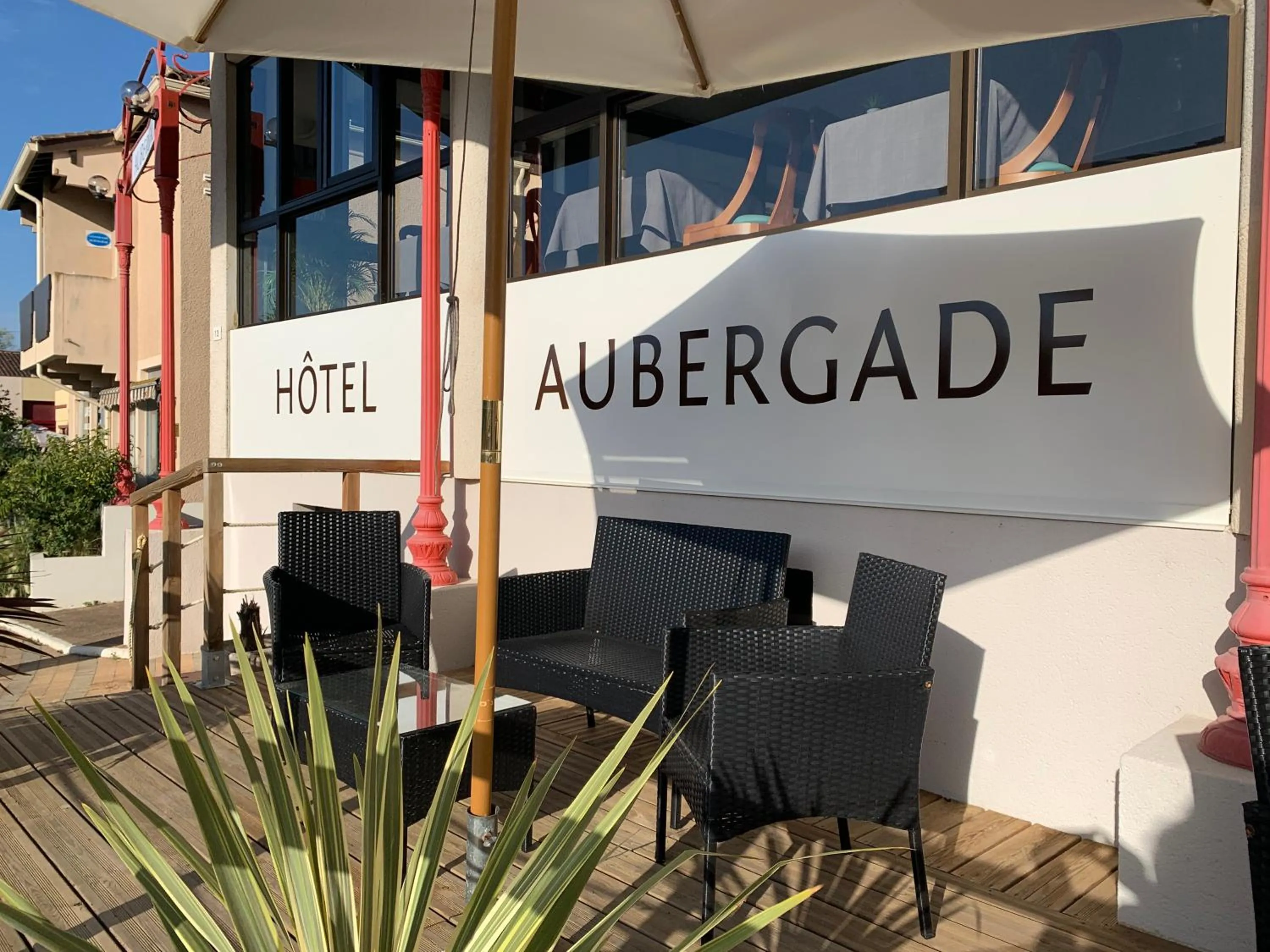 Property building in Aubergade