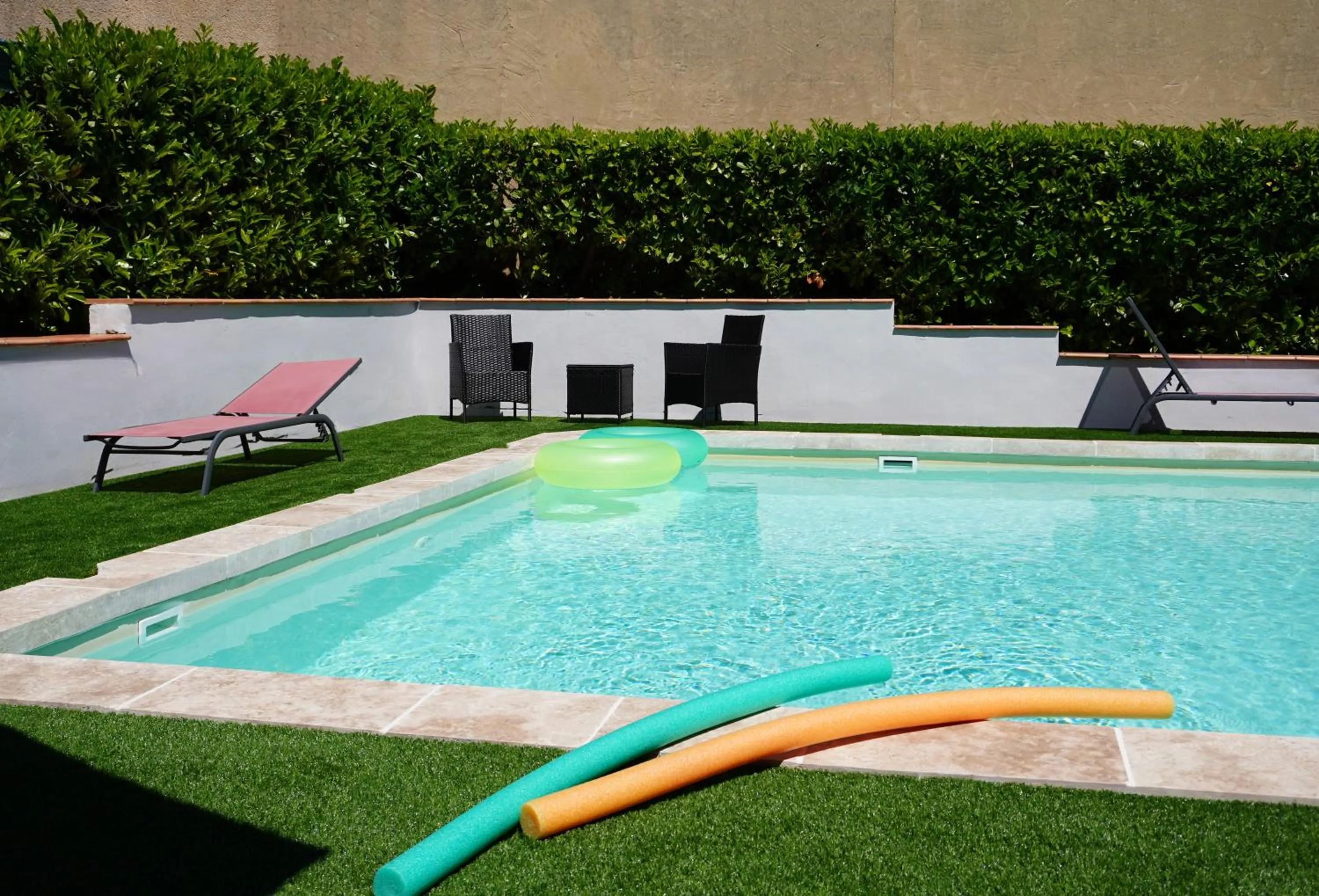 Swimming pool in Aubergade