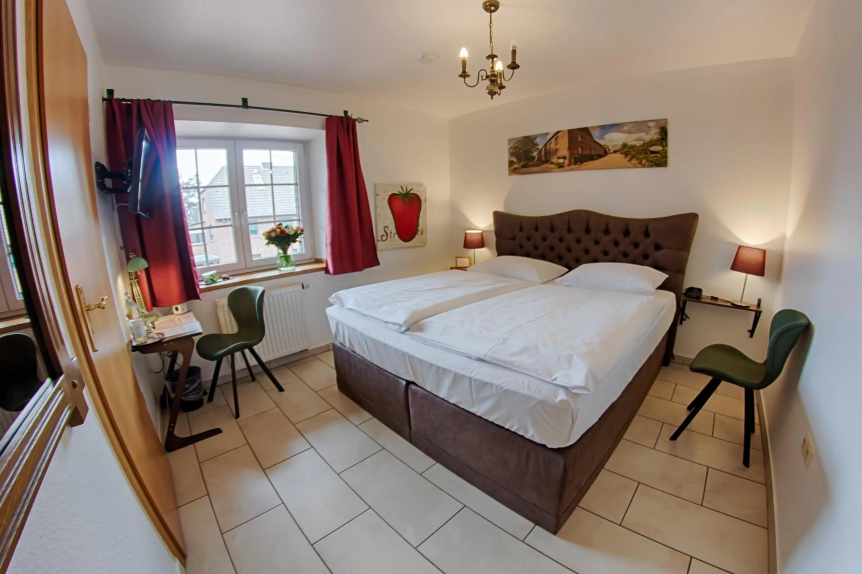 Photo of the whole room, Bed in Landhaus Göddertzhof