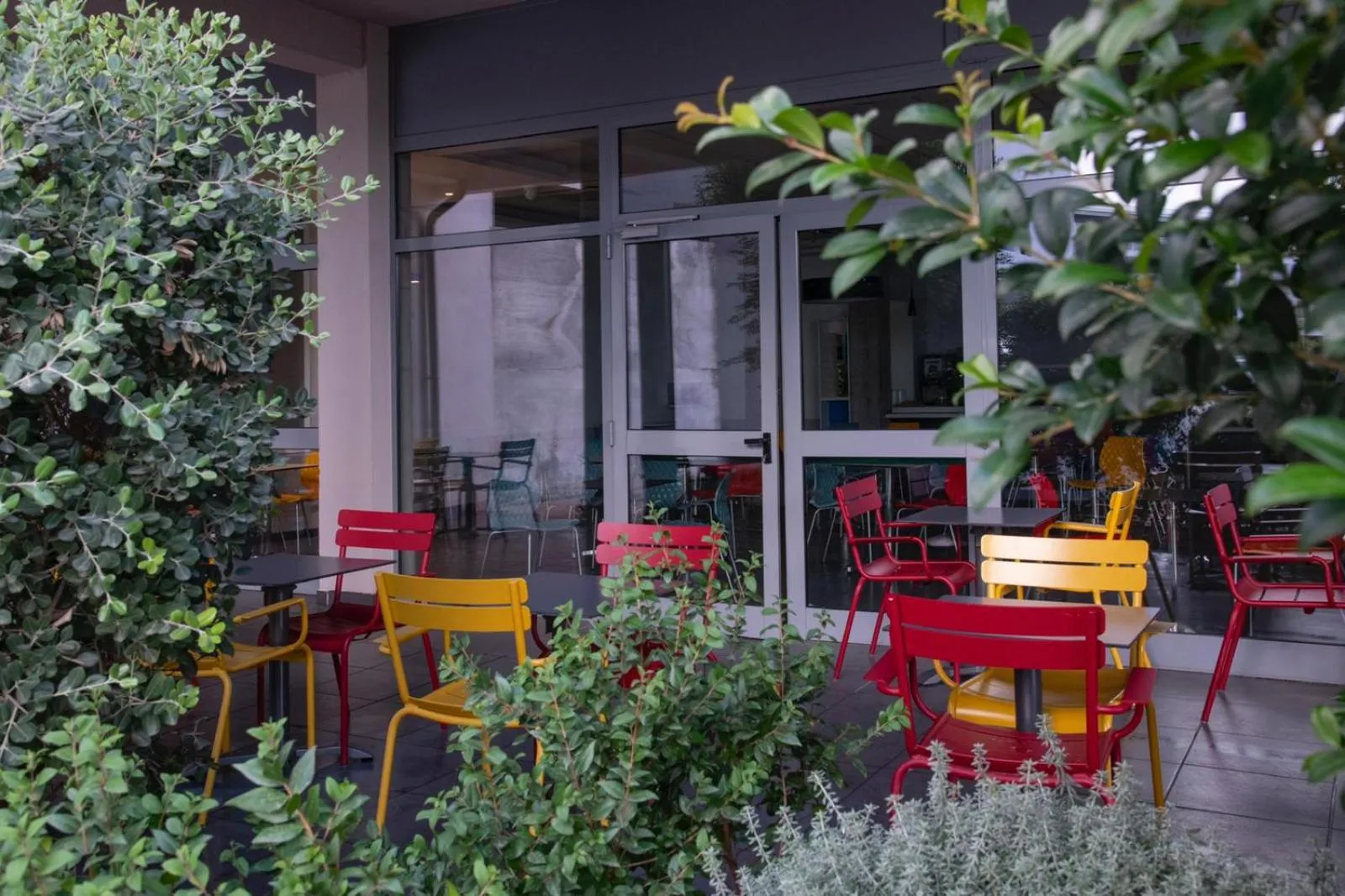 Patio in ibis budget Ajaccio