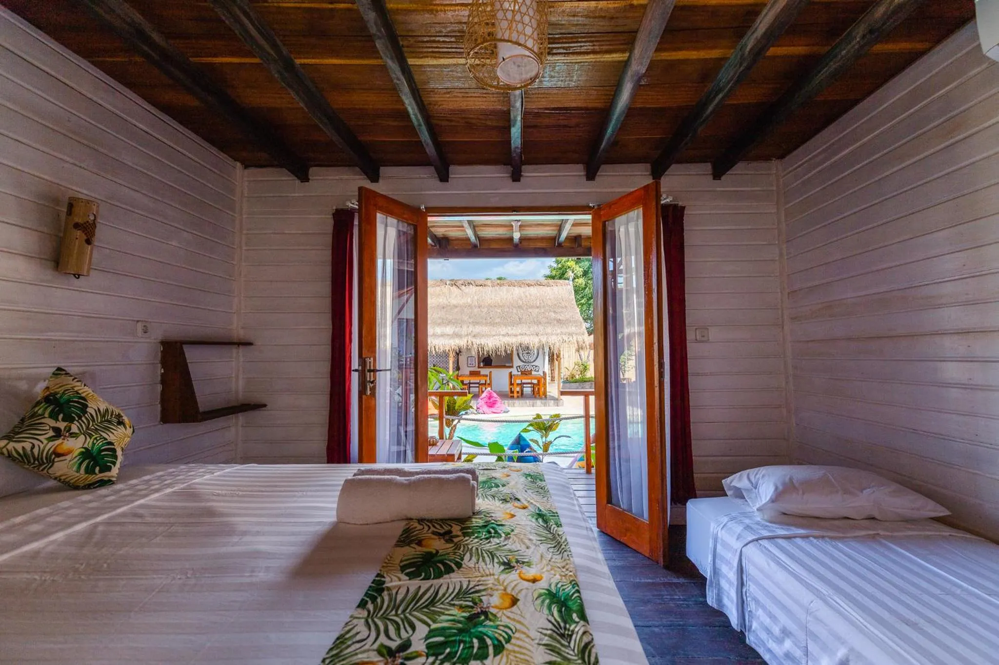 Bed in Voodoo Gili