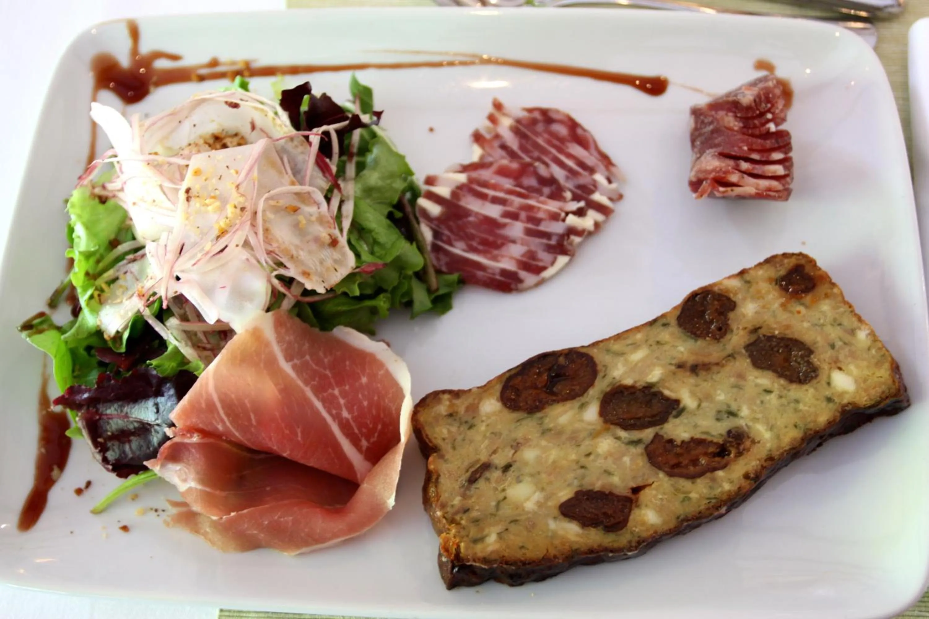 Food close-up in Logis Hôtel-restaurant Les Coudercous