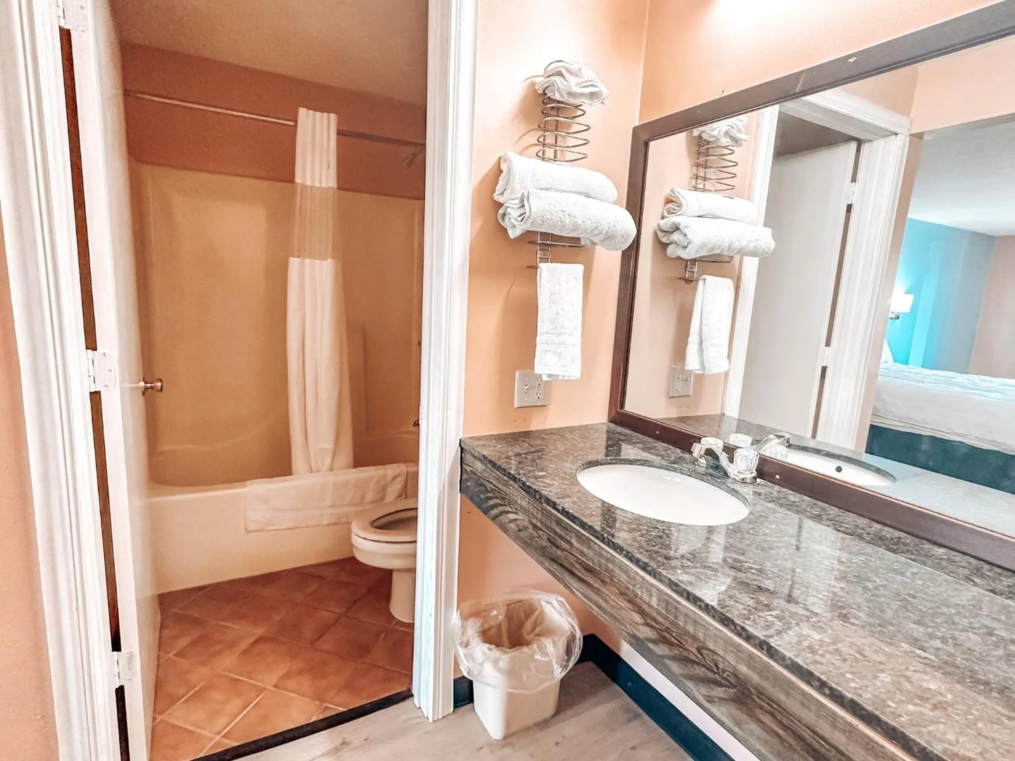 Bathroom in Laker Inn