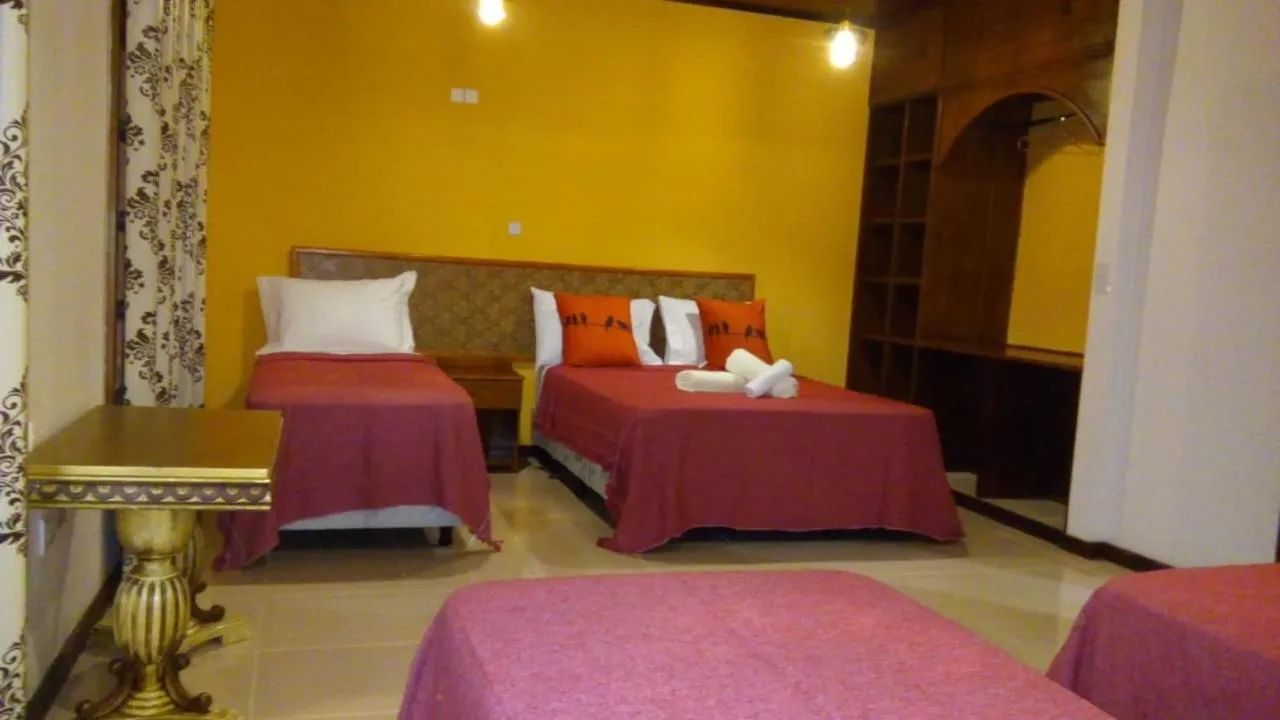 Decorative detail, Bed in El Uru Suite Hotel