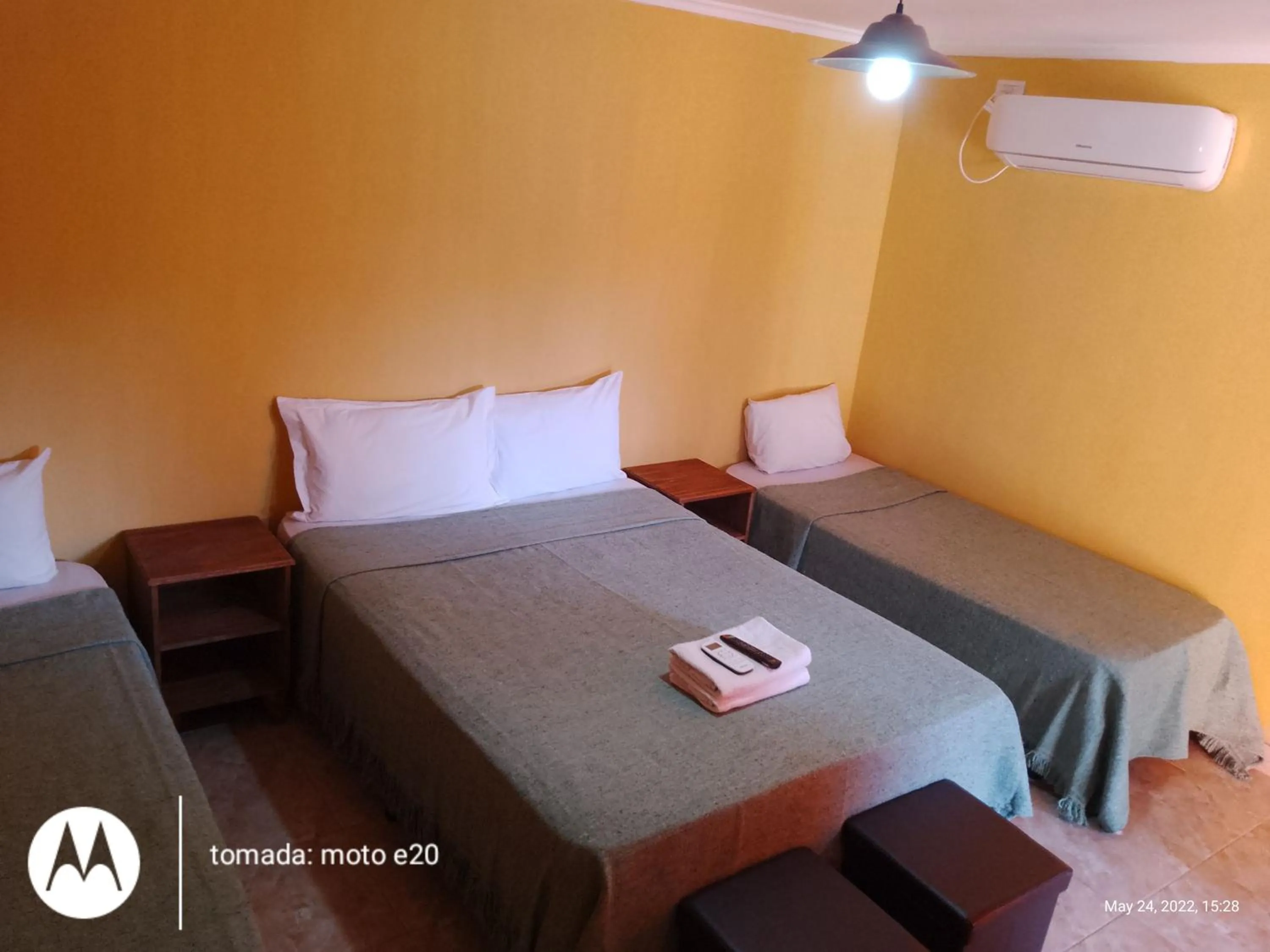 Bed in El Uru Suite Hotel