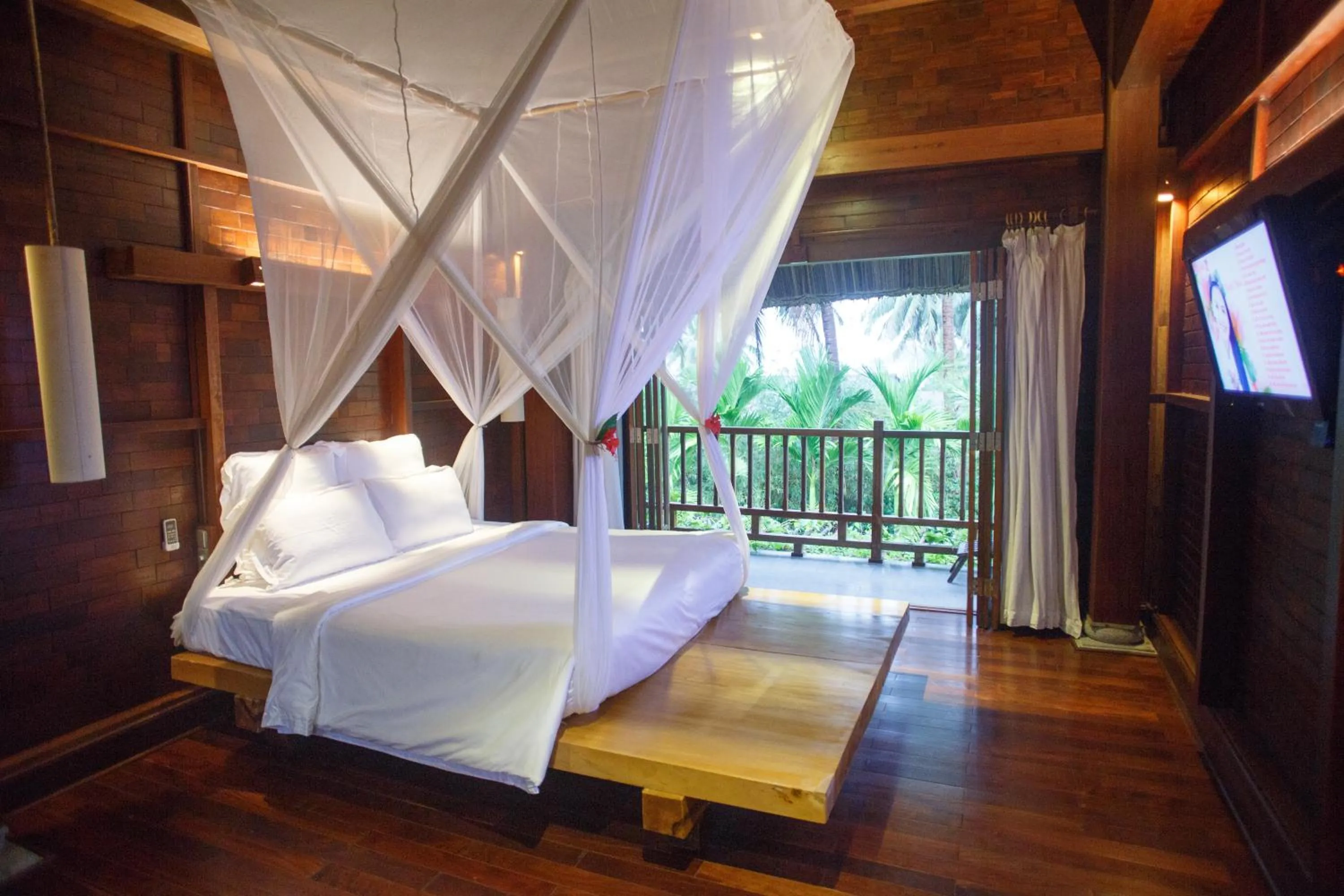 Bed in The Trang Villas