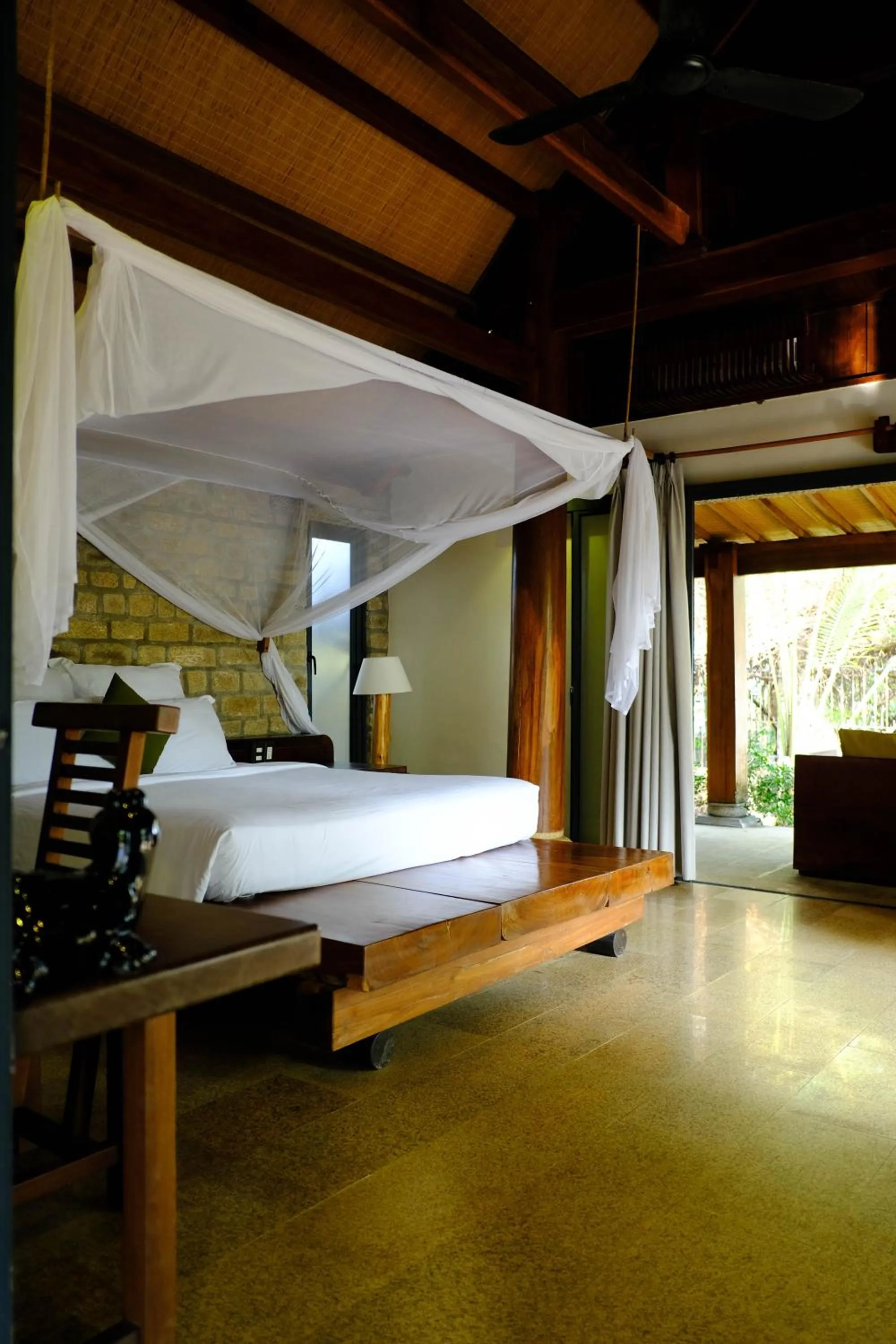 Bed in The Trang Villas